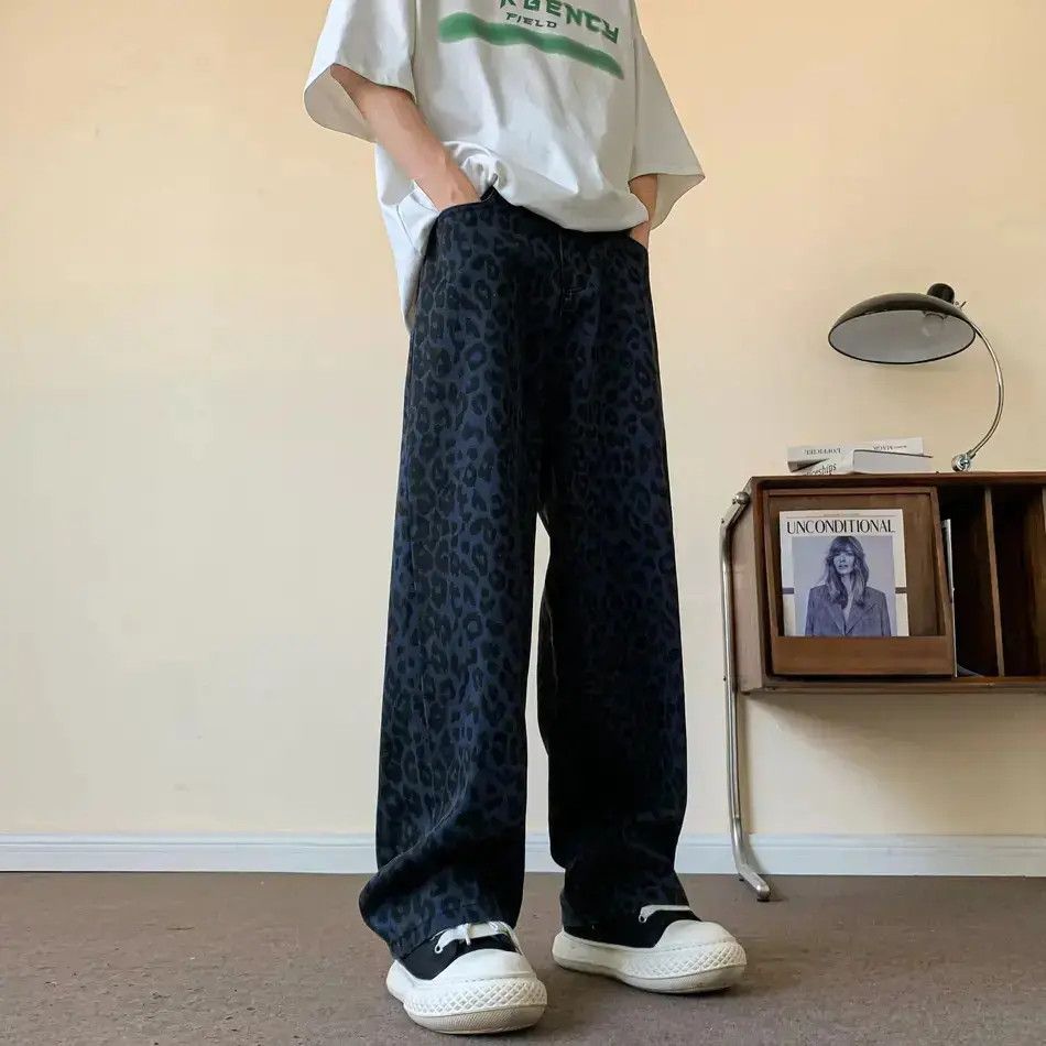 Japanese Brand Retro loose wide leg slightly flared jeans Size US 32 / EU 48 - 3 Thumbnail