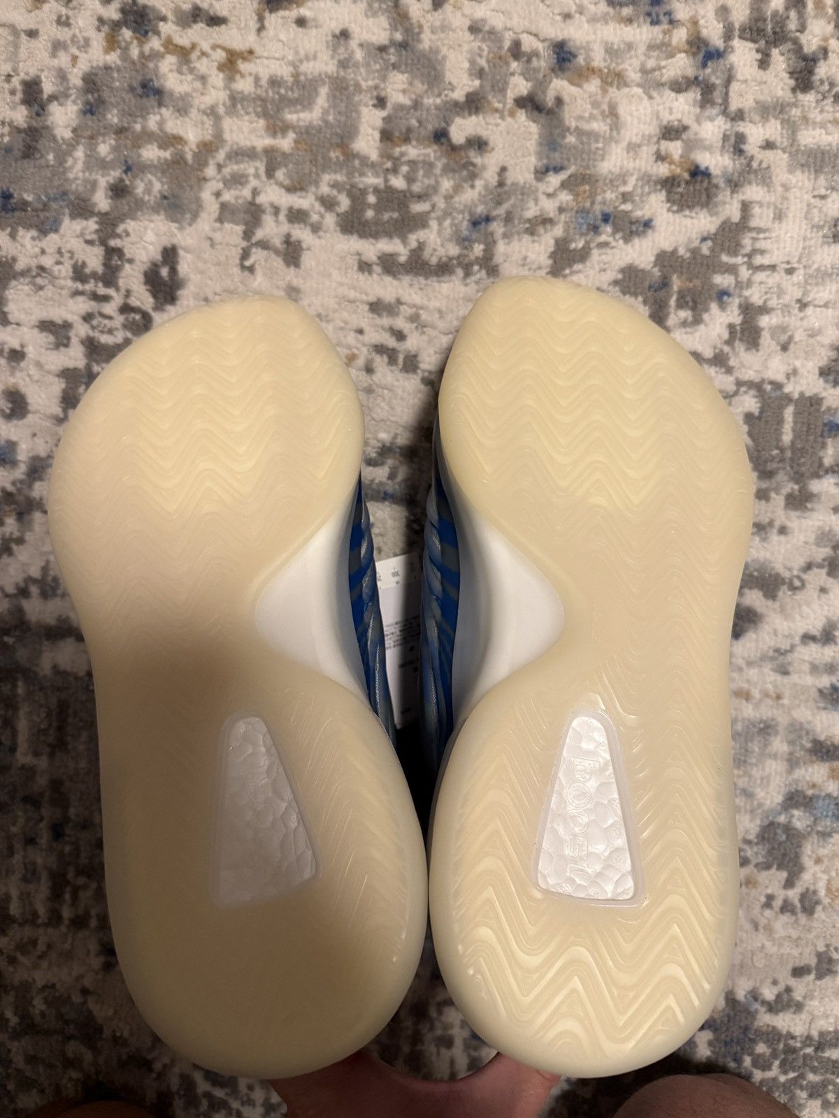 Yeezy Adidas Yeezy QNTM ‘Frozen Blue’ Size US 12 / EU 45 - 5 Thumbnail