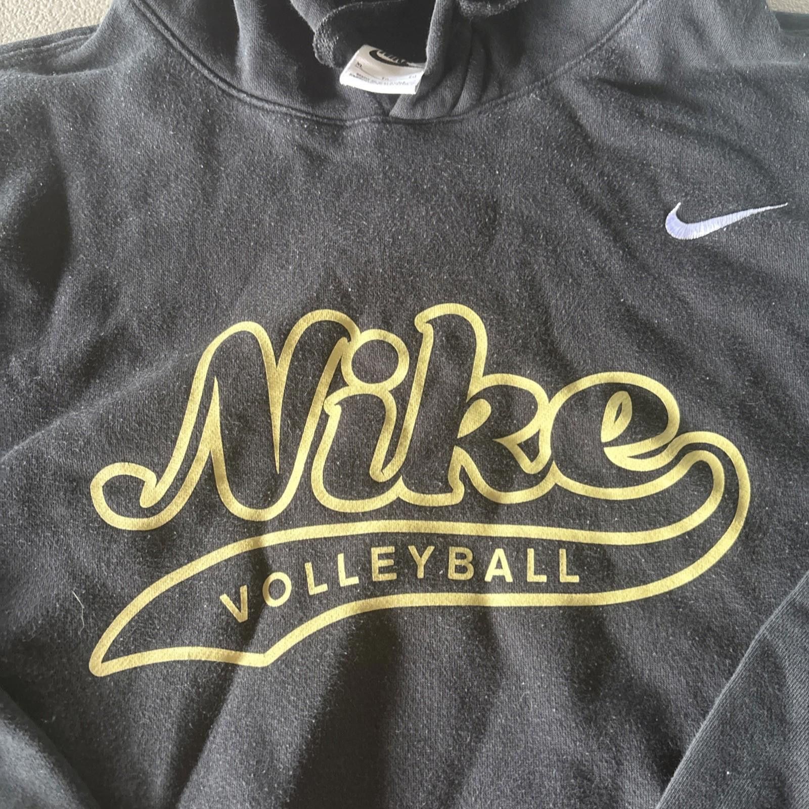 Nike Nike Volleyball - Black Hoodie Women's Size Extra Large XL Size XL / US 12-14 / IT 48-50 - 2 Thumbnail