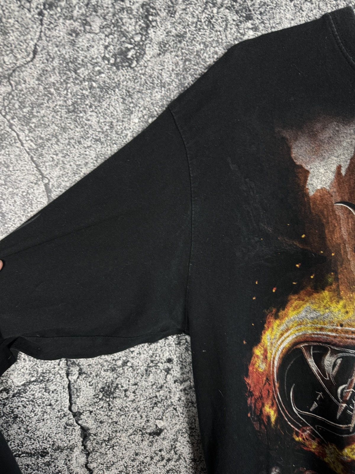 Vintage Spiral Long Sleeve T-Shirt Vintage Skulls Motorcycle Size XL Size US XL / EU 56 / 4 - 12 Thumbnail