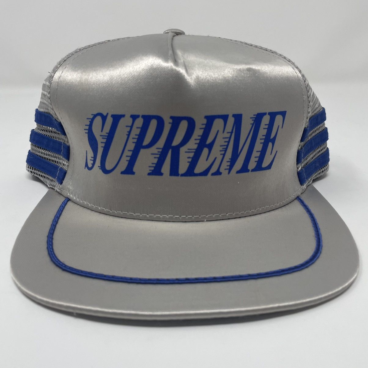 Supreme Supreme SS2011 Kings Satin Mesh Trucker Hat Size ONE SIZE - 1 Thumbnail