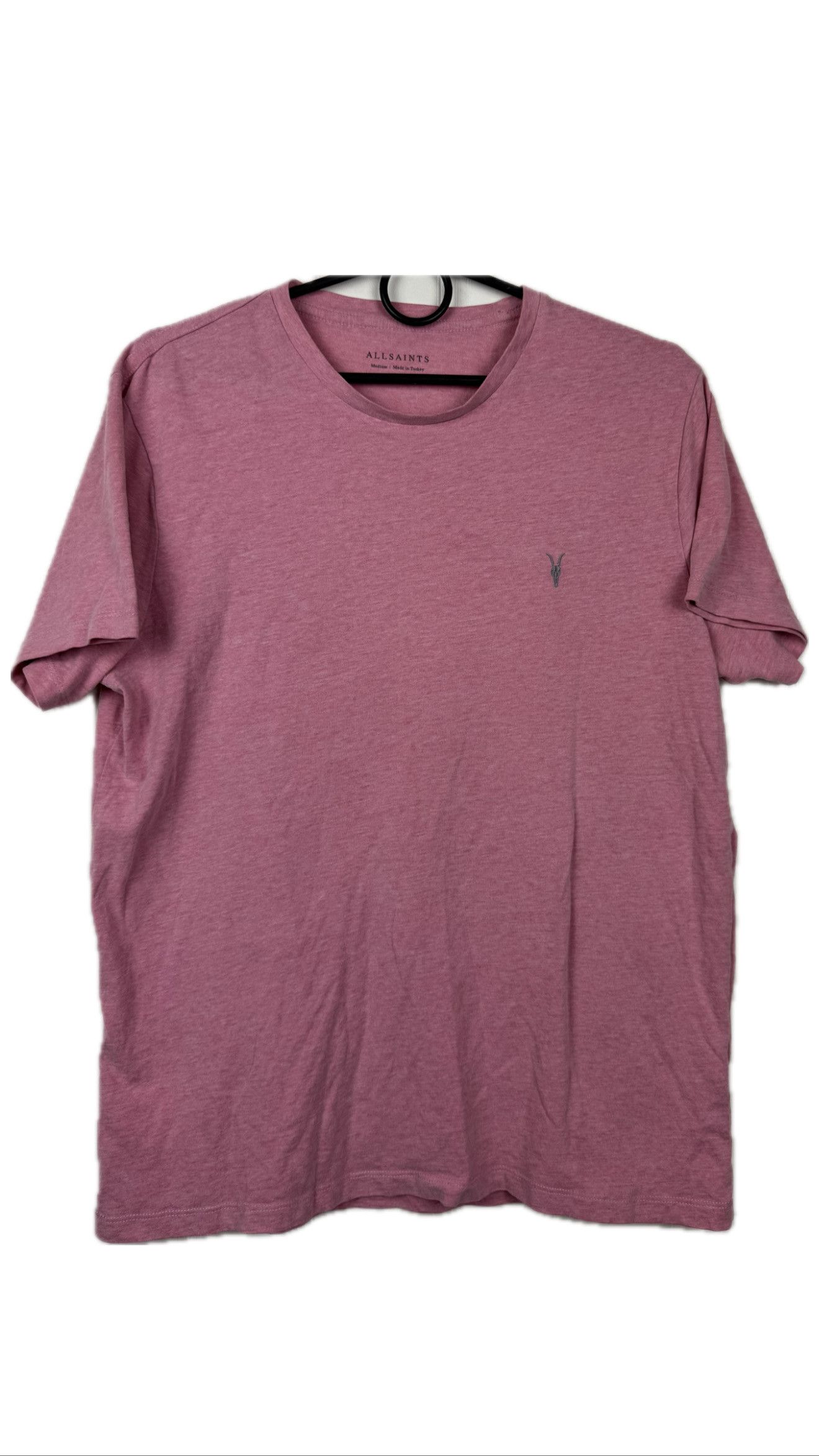 Allsaints AllSaints Pink Logo Tee Size M Size US M / EU 48-50 / 2 - 1 Thumbnail