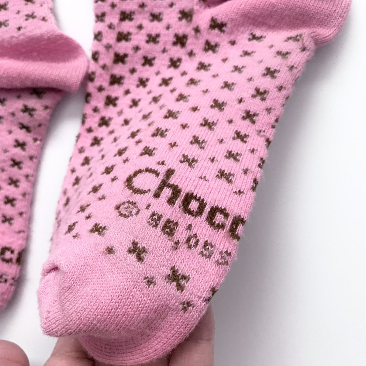 Vintage Rare 2005 Chococat pink knee high socks Size ONE SIZE - 11 Thumbnail