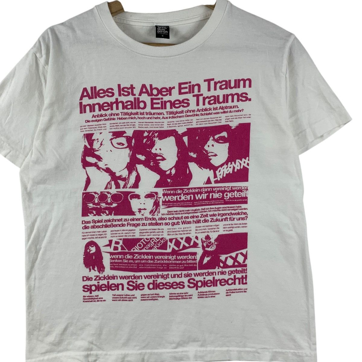 Vintage GRANIPH GERMANY MOVIE Punk Riot Rebel Girl Tee Shirt Size S / US 4 / IT 40 - 3 Thumbnail