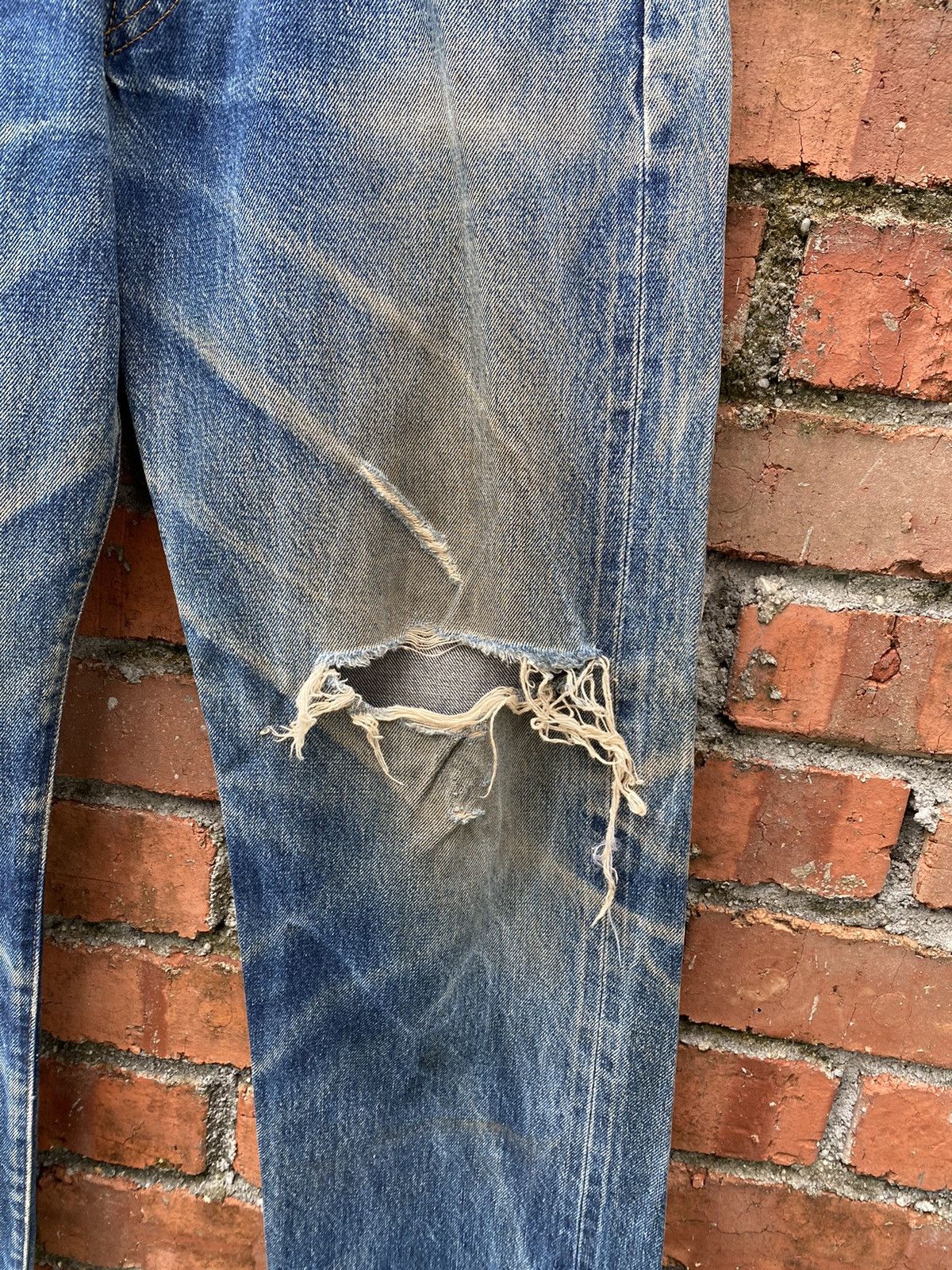 Levi's Vintage Clothing × Vintage W30x27 vintage levi's 501xx redline distressed made in USA Size US 30 / EU 46 - 5 Thumbnail