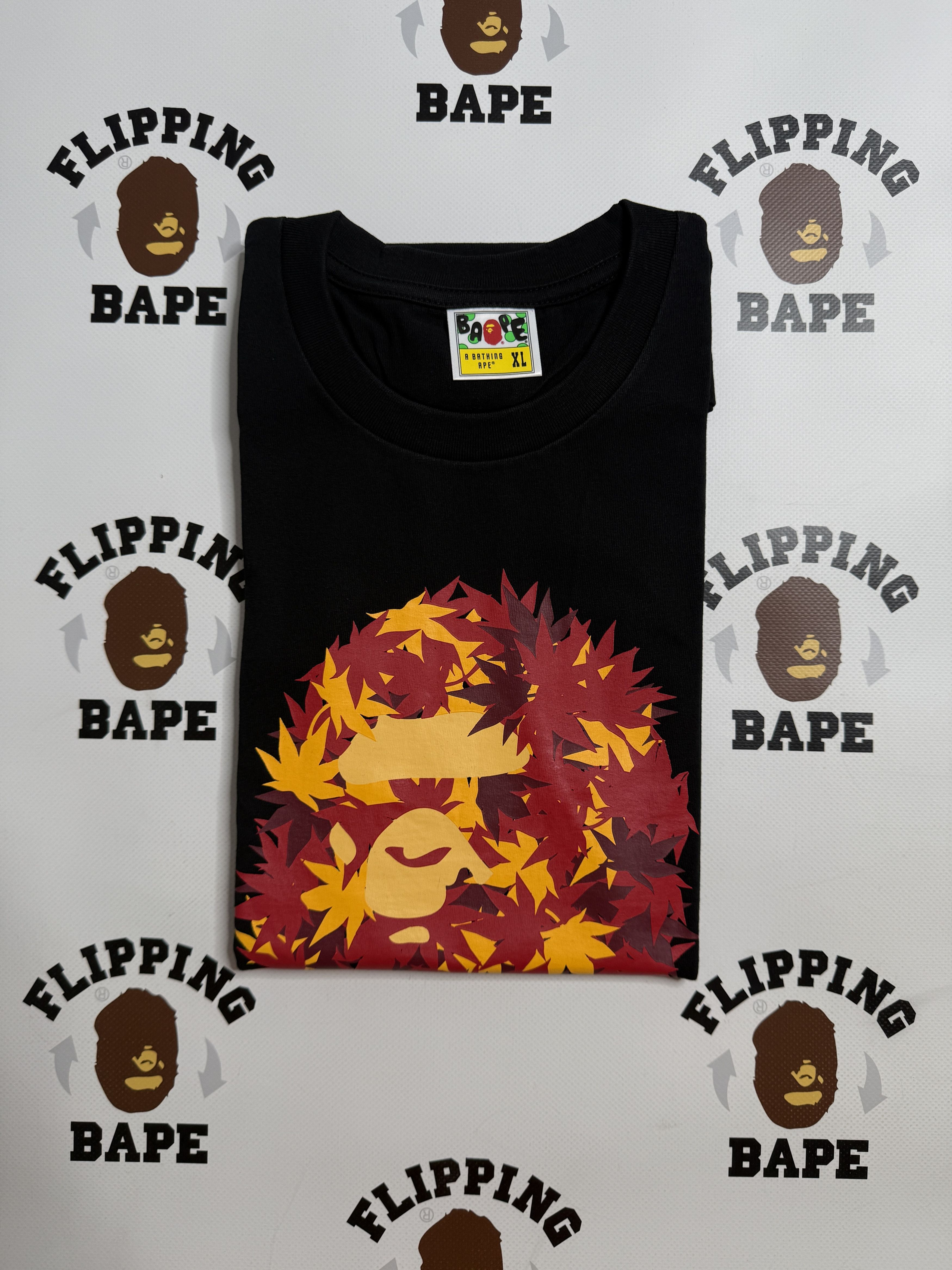 Bape JAPAN AUTUMN APE HEAD TEE (JAPAN EXCLUSIVE) Size US XL / EU 56 / 4 - 8 Thumbnail