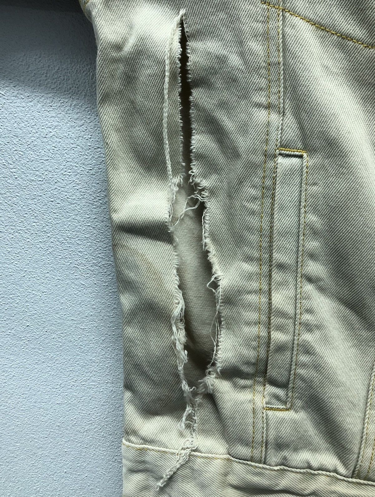 Misbhv Vintage MISBHV They Drained Very Soul Denim Jacket Size US S / EU 44-46 / 1 - 15 Thumbnail