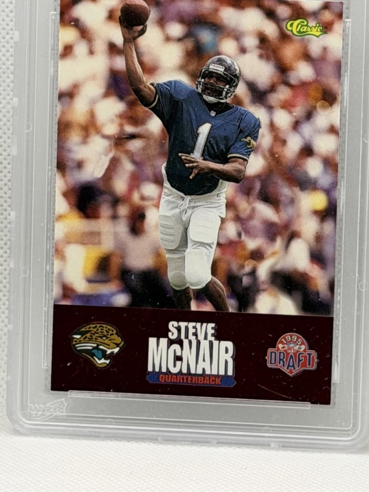 Marlboro Classics 1995 Classic Draft Day Prototype #3 Steve McNair Rookie Card Size ONE SIZE - 9 Thumbnail