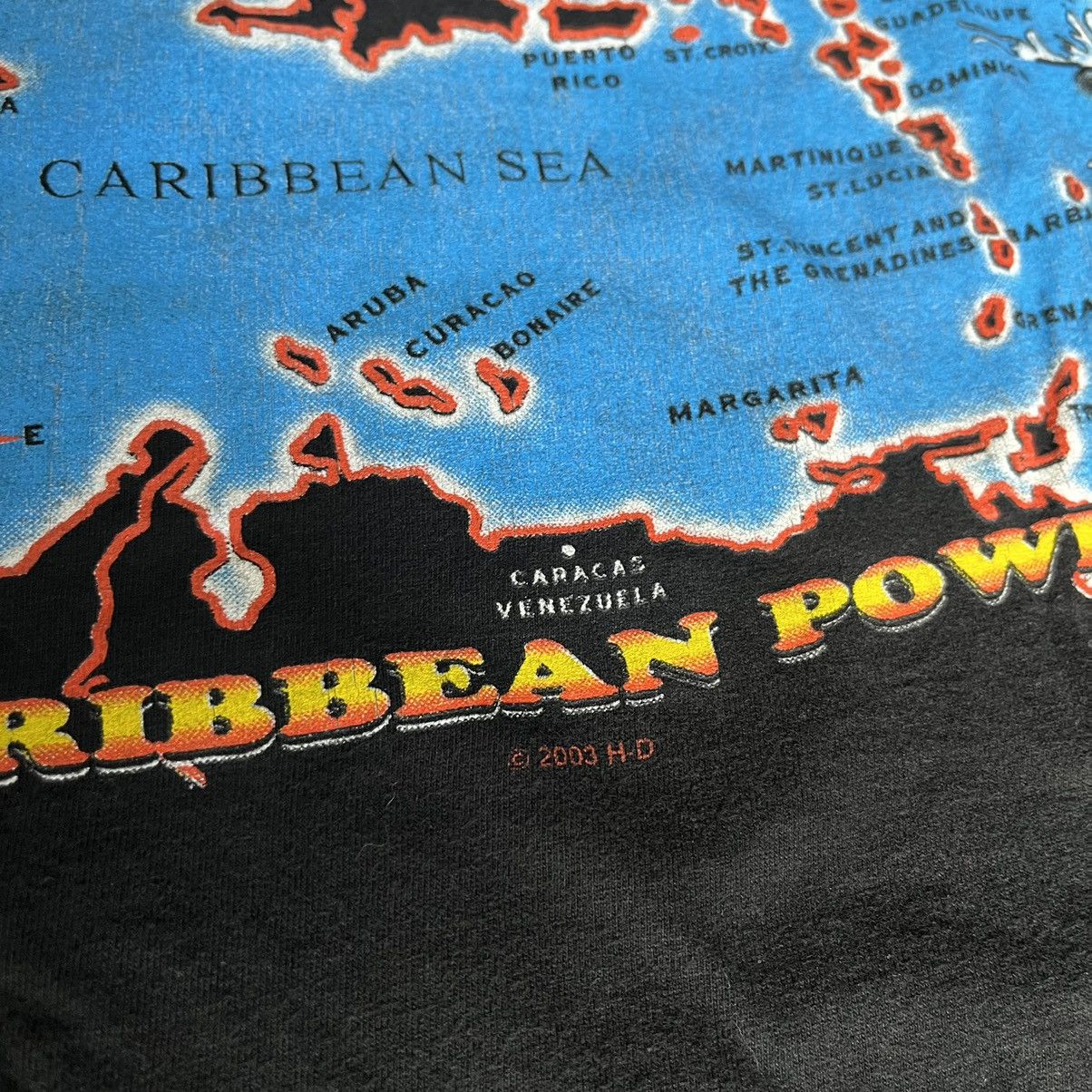 Harley Davidson × Vintage Vintage Y2K Harley Davidson Caribbean Aruba Graphic Logo Tee Size US XL / EU 56 / 4 - 8 Thumbnail