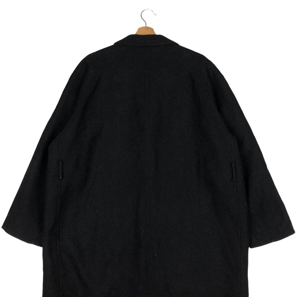 Japanese Brand 🔥Rich Black - Fly Coats Long Jacket Wool Uniqlo Undercover Size US L / EU 52-54 / 3 - 10 Thumbnail