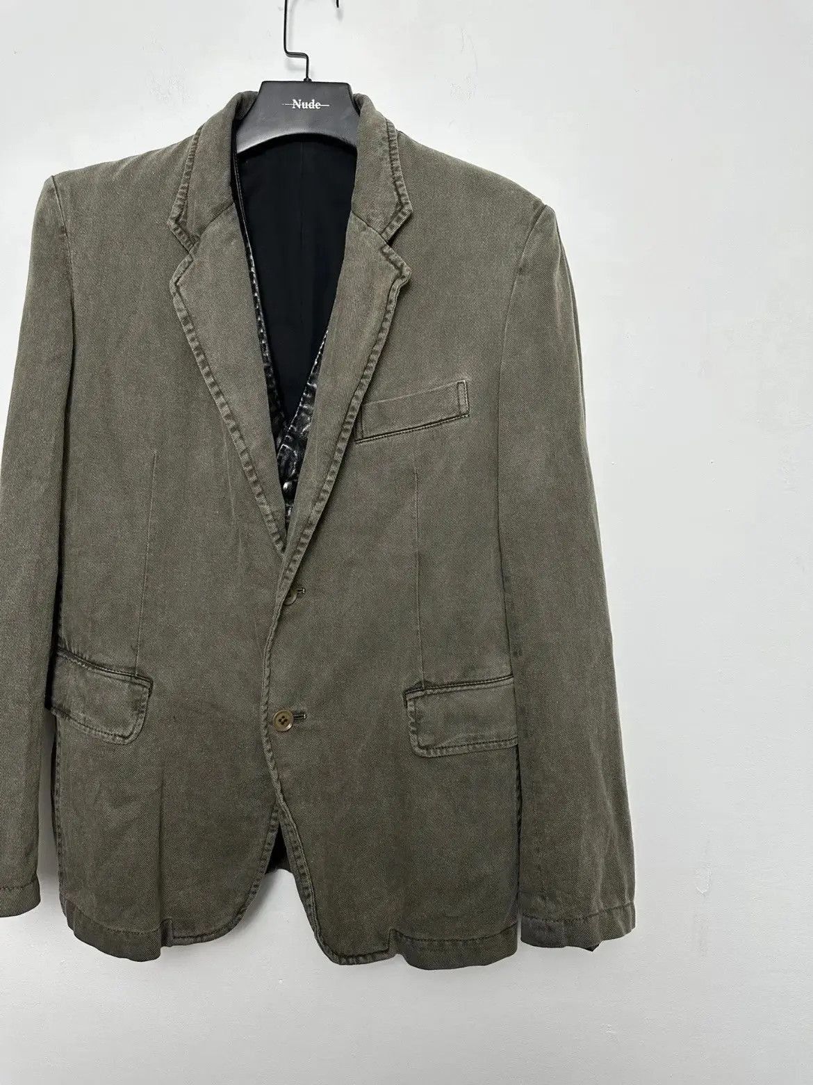 Yohji Yamamoto Yohji Yamamoto pour homme blazer(leather vest not included) Size US M / EU 48-50 / 2 - 3 Thumbnail