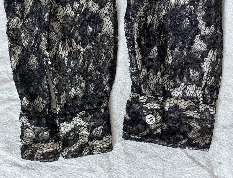 Comme des Garcons Comme des Garcons size 均码 Peony lace long-sleeved double-l Size S / US 4 / IT 40 - 8 Thumbnail