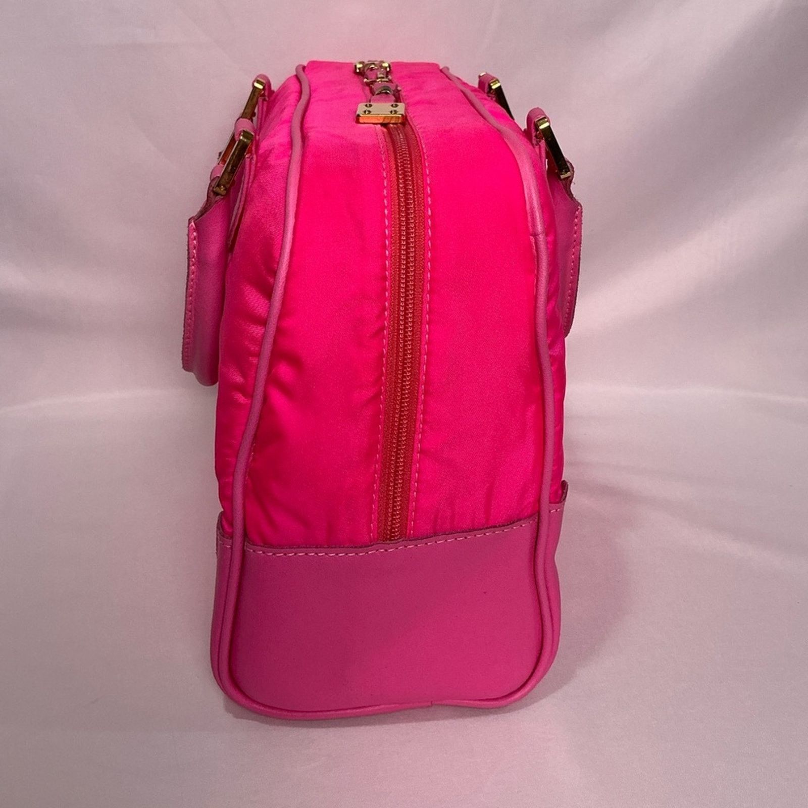 Loewe Loewe Hot Pink Nylon Boston 32 Anagram Amazona Limited Editi Size ONE SIZE - 10 Thumbnail