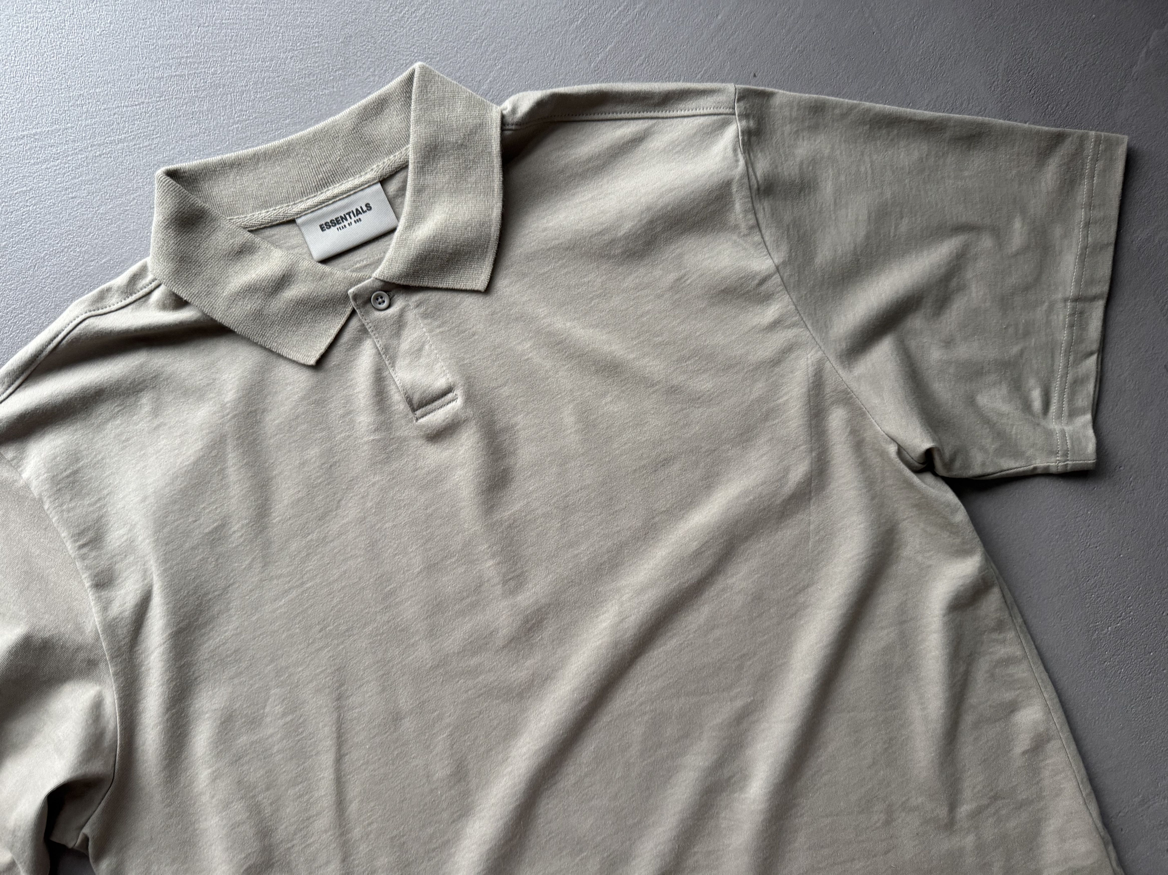 Essentials Fear Of God Essentials Polo Shirt, Moss Size US M / EU 48-50 / 2 - 4 Thumbnail