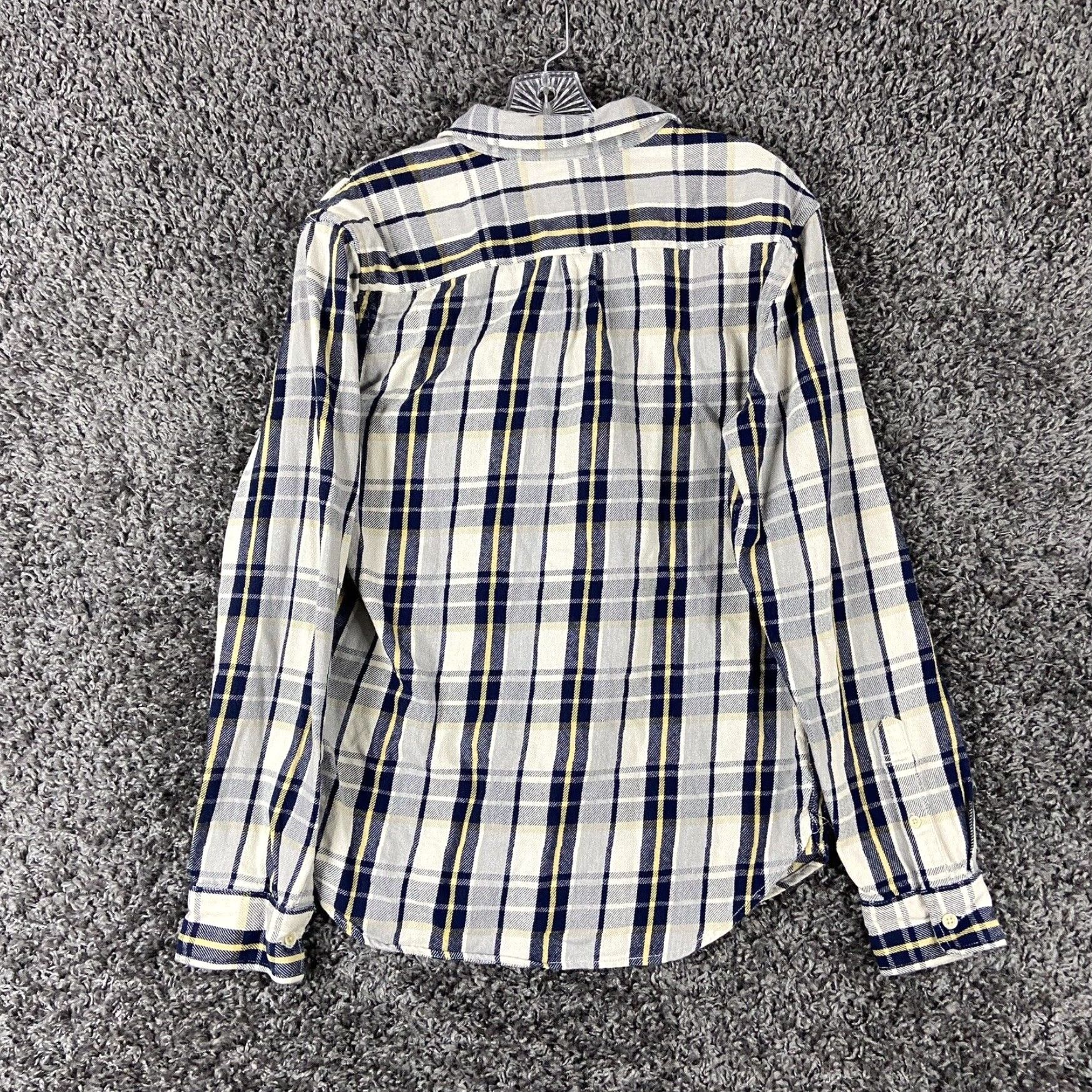Lucky Brand Lucky Brand Multicolor Plaid Flannel Button-Up Shirt Womens Small California Size S / US 4 / IT 40 - 8 Thumbnail