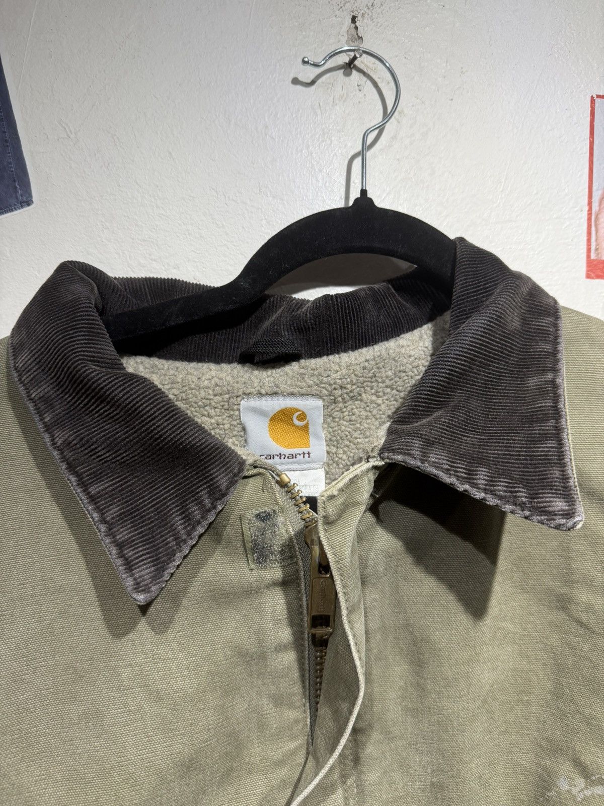 Carhartt Y2k Carhartt pine green sherpa jacket Size US XL / EU 56 / 4 - 17 Thumbnail