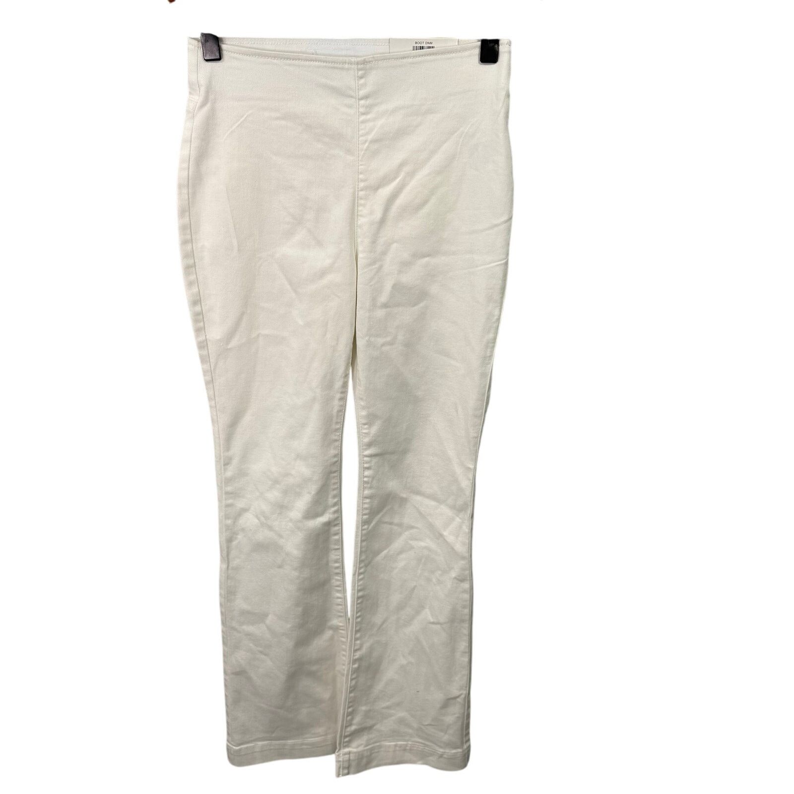 Macys INC International Concepts Jeans Boot sz 4 White NEW # G647 Size 27" / US 4 / IT 40 - 1 Thumbnail