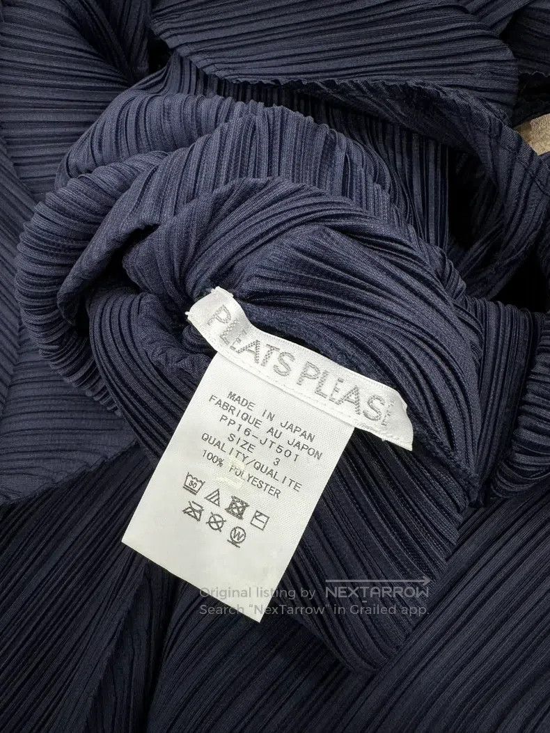 Issey Miyake Issey Miyake Blue long-sleeve Size L / US 10 / IT 46 - 2 Thumbnail