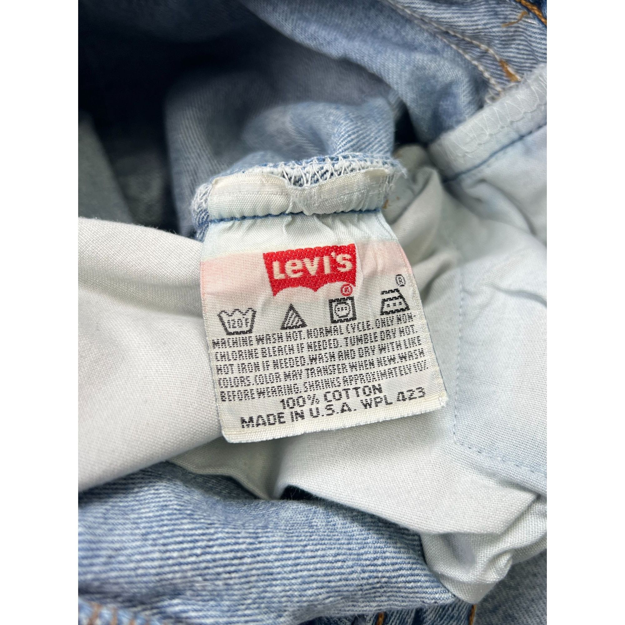 Levi's Levi’s 501xx Made In USA Distressed Denim Jeans (Y0890) Size US 34 / EU 50 - 9 Thumbnail