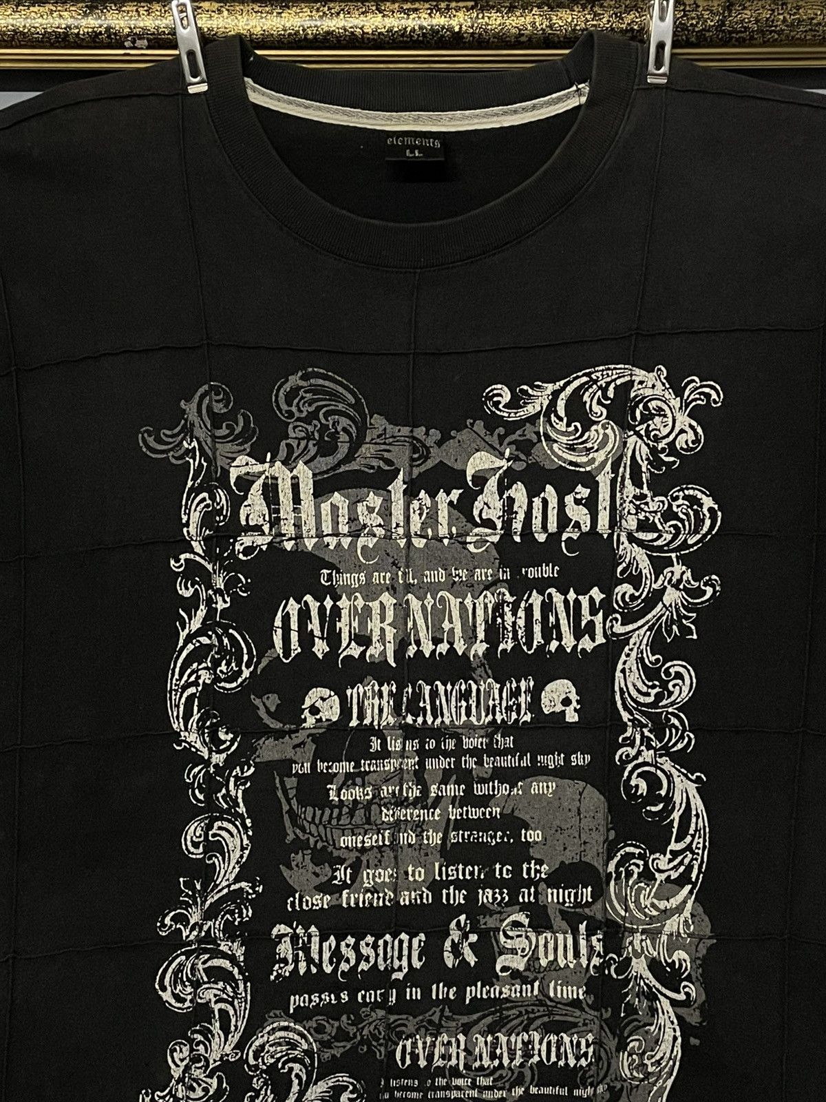Japanese Brand Vintage JPN Designer Element Master Host Skunn Sunfaded Tee Size US L / EU 52-54 / 3 - 3 Thumbnail