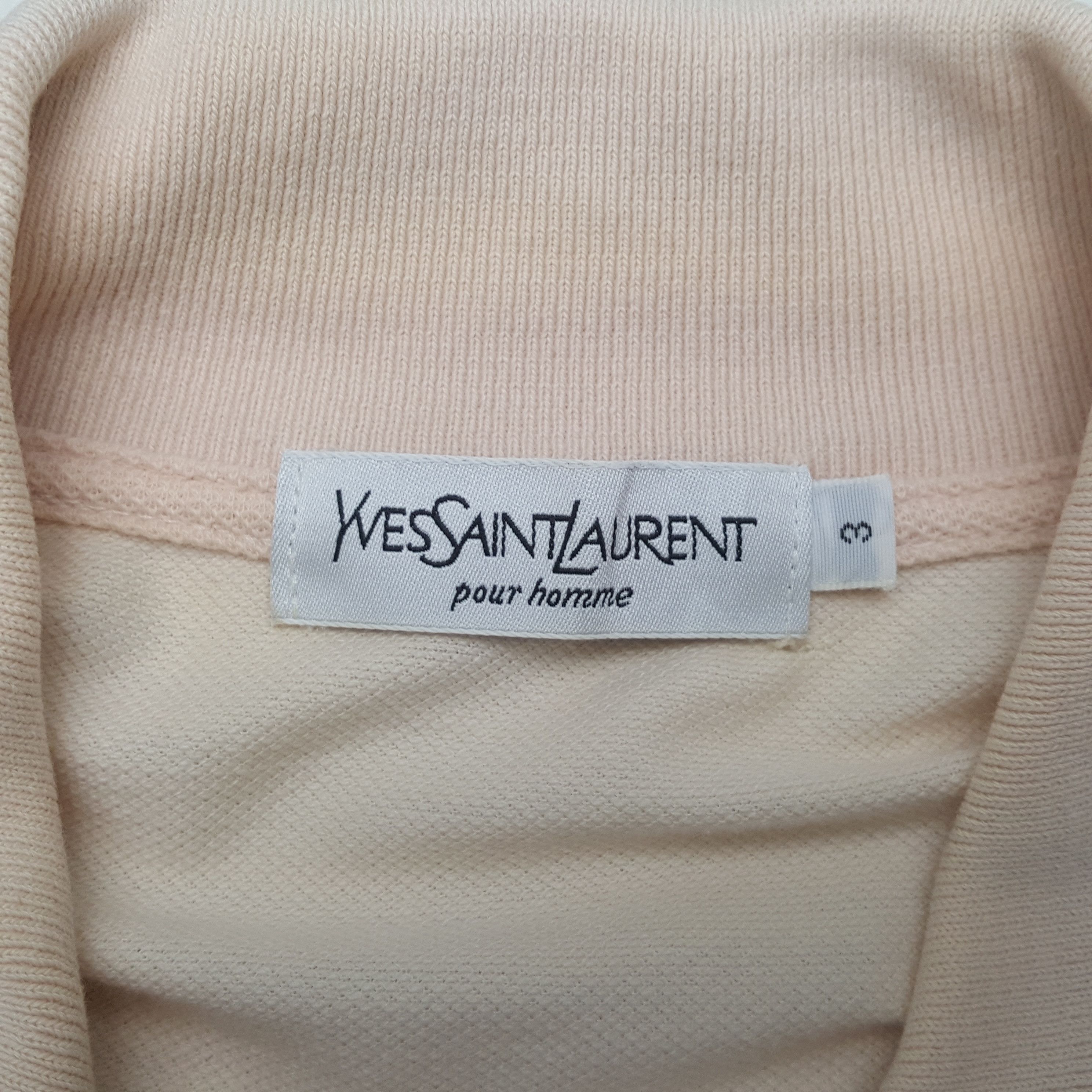 Yves Saint Laurent Yves Saint Laurent Fashion Brand Polos RR12 Size US L / EU 52-54 / 3 - 4 Thumbnail