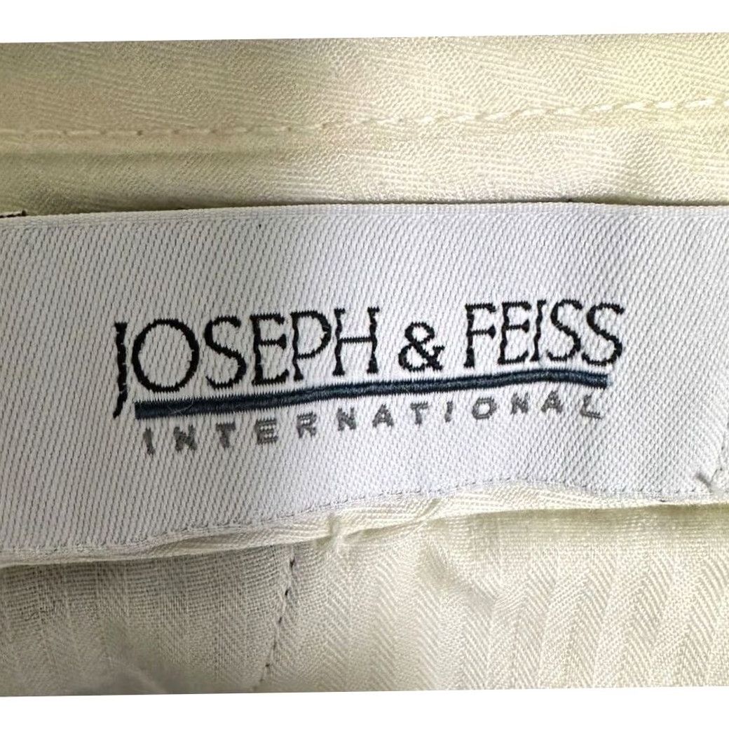 Joseph Joseph & Feiss Dress Pants Mens 38 Grey Plaid 100% Wool Straight Office Pleated Dress Pants Mens 38 Grey Plaid 100% Wool Straight Office Pleated Size US 38 / EU 54 - 3 Thumbnail