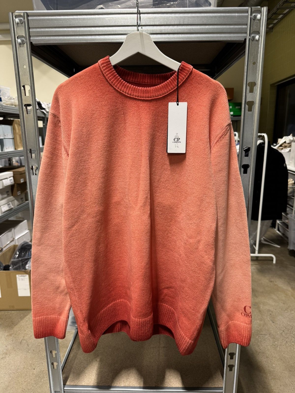 C.P. Company C.P Company Knitted Logo Sweater NEW 450$ Size US XL / EU 56 / 4 - 1 Thumbnail