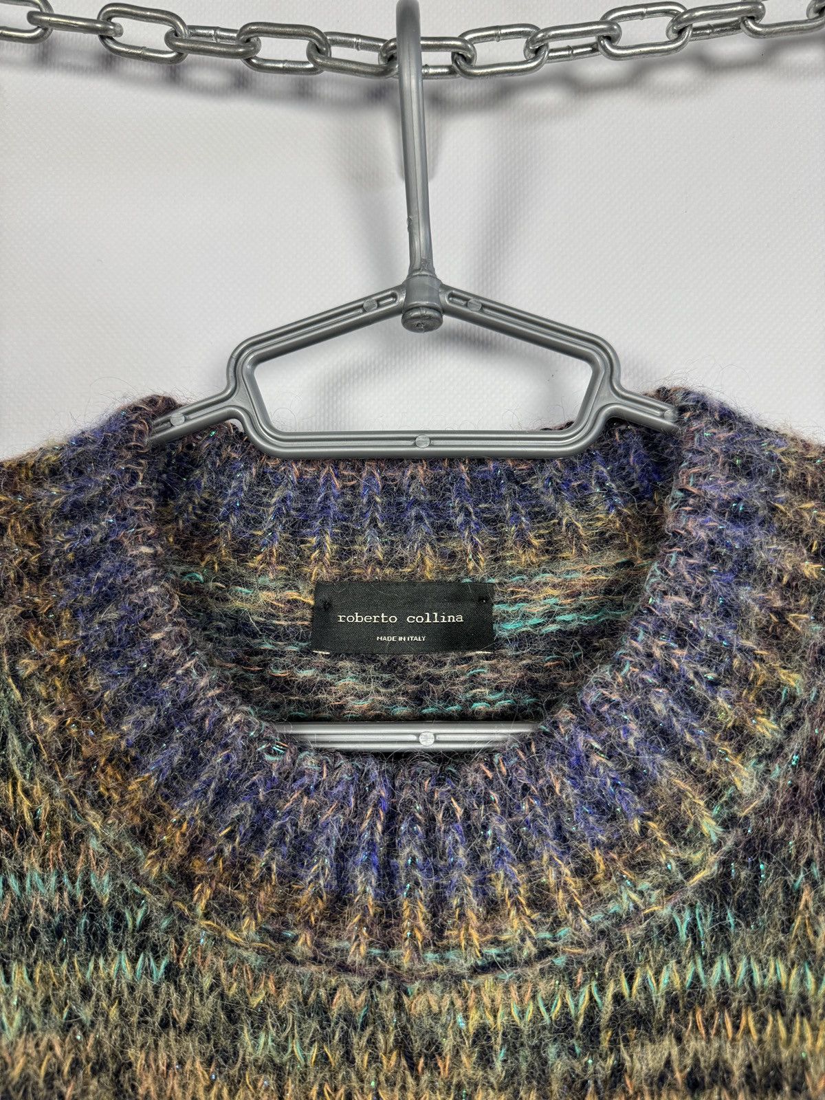 Roberto Collina Roberto Collina Wool Sweater Oversize Boxy Knit Italy Size M Size M / US 6-8 / IT 42-44 - 6 Thumbnail