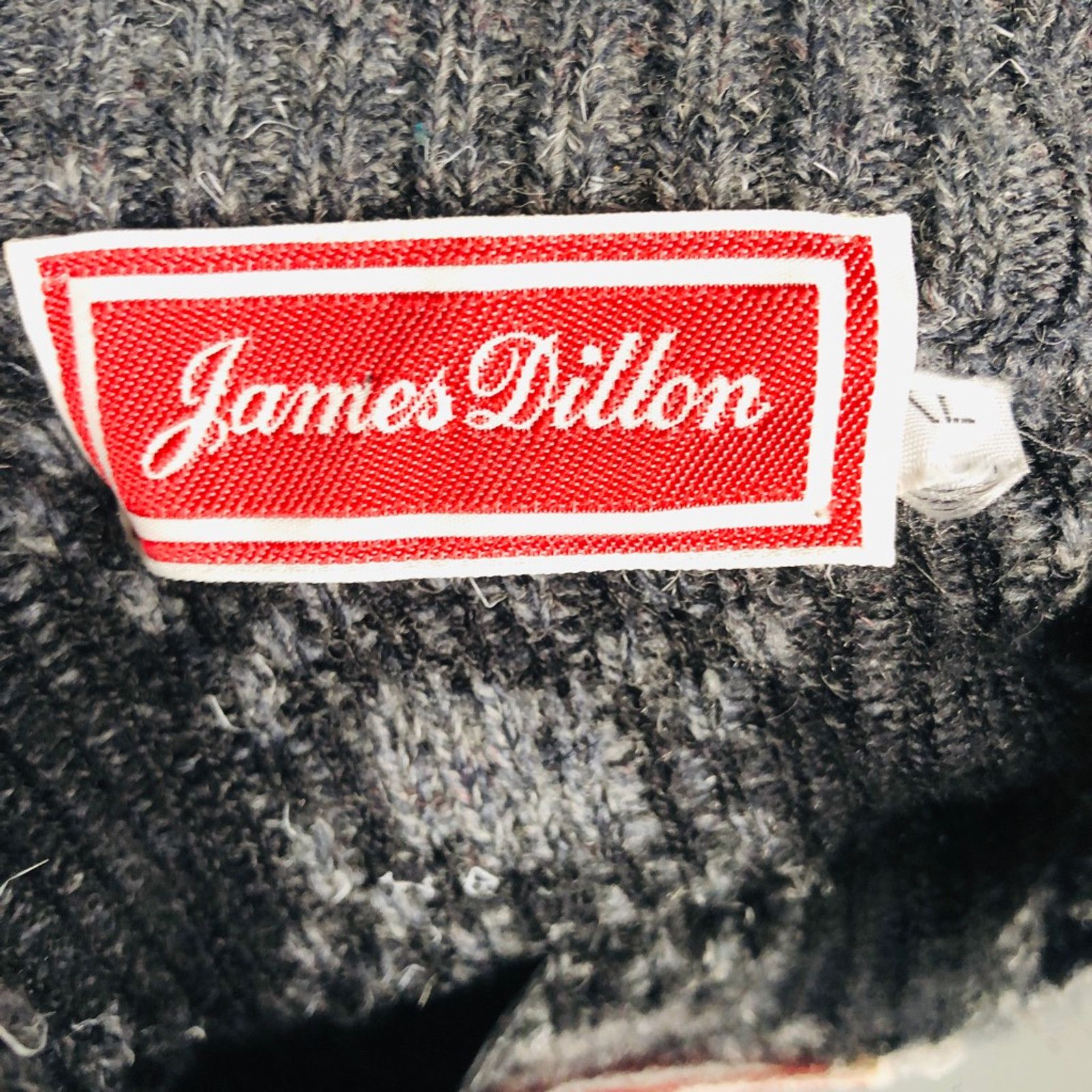 The Unbranded Brand James Dillon Pullover Sweater Gray Black Geometric Tree XL Size US XL / EU 56 / 4 - 7 Thumbnail