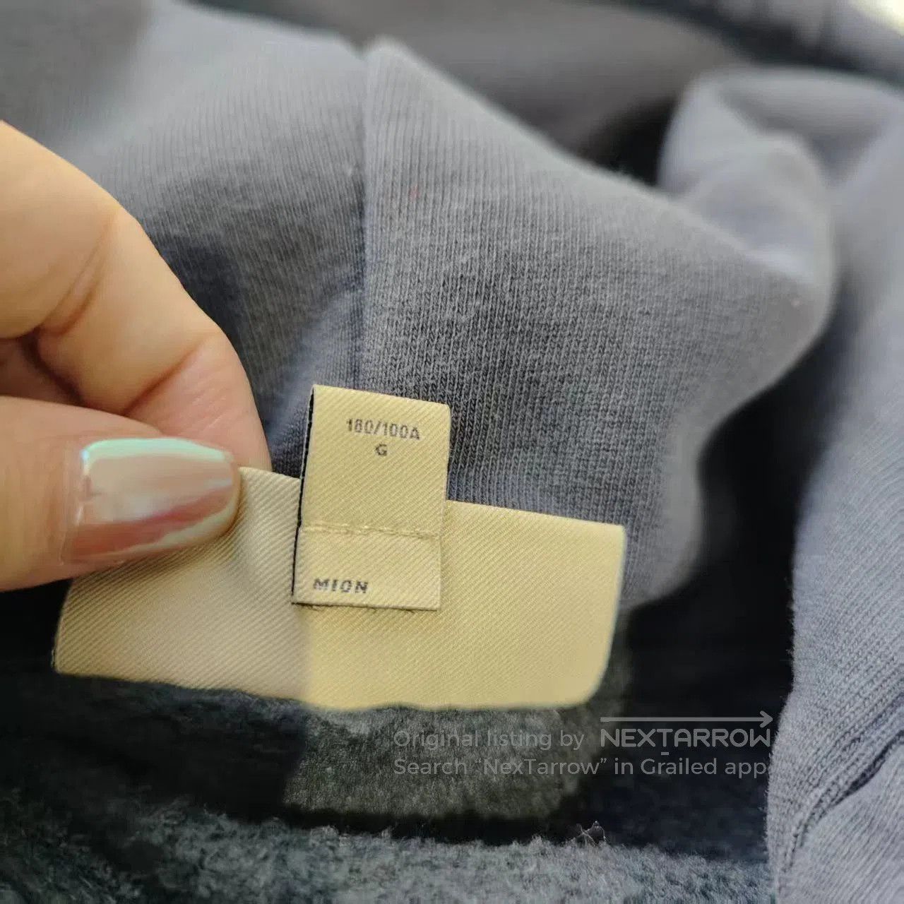 Burberry burberry hoodie in navy blue, size large. Size US L / EU 52-54 / 3 - 4 Thumbnail