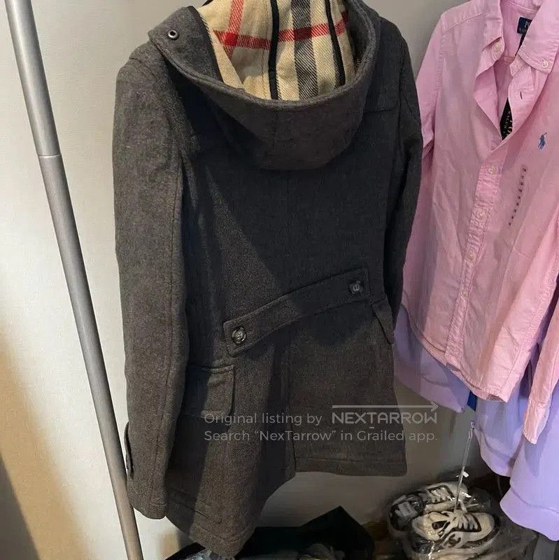 Burberry Burberry Black Wool Blend Women's Coat. Size L / US 10 / IT 46 - 2 Thumbnail