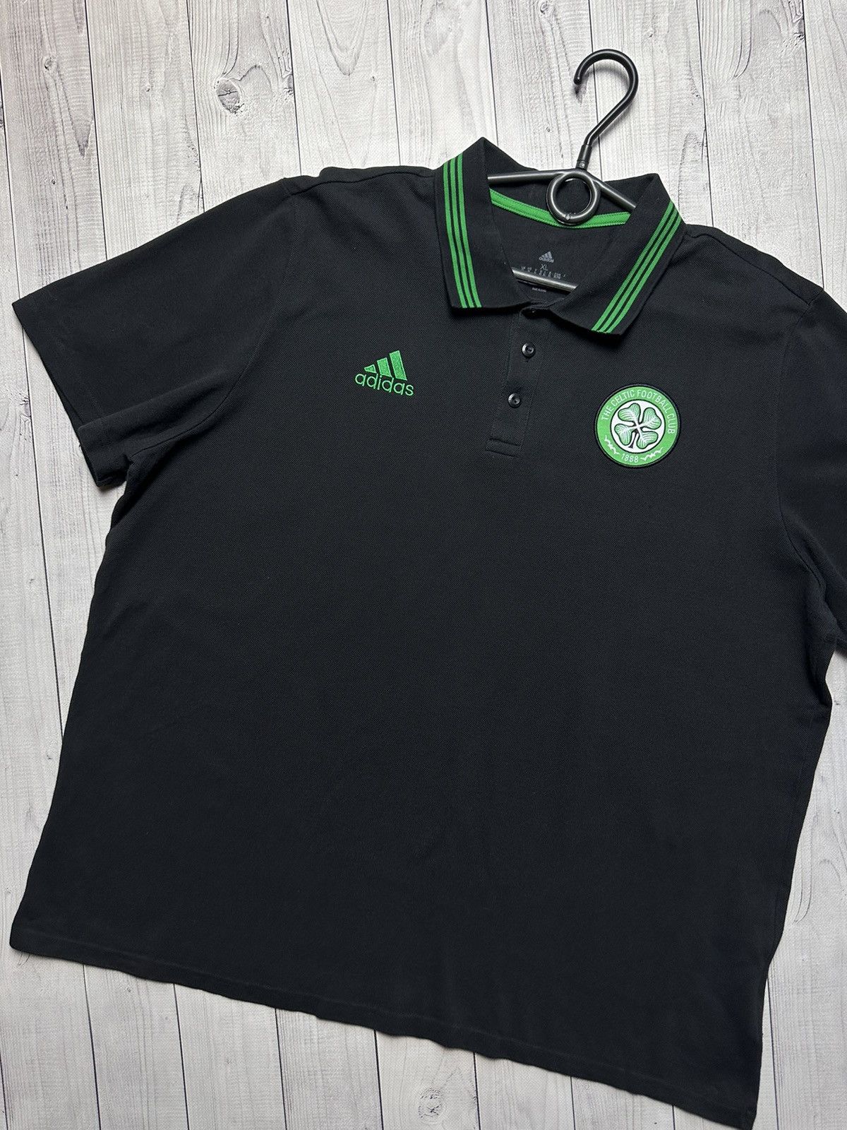 Adidas Adidas Celtic soccer polo size XL Size US XL / EU 56 / 4 - 2 Thumbnail