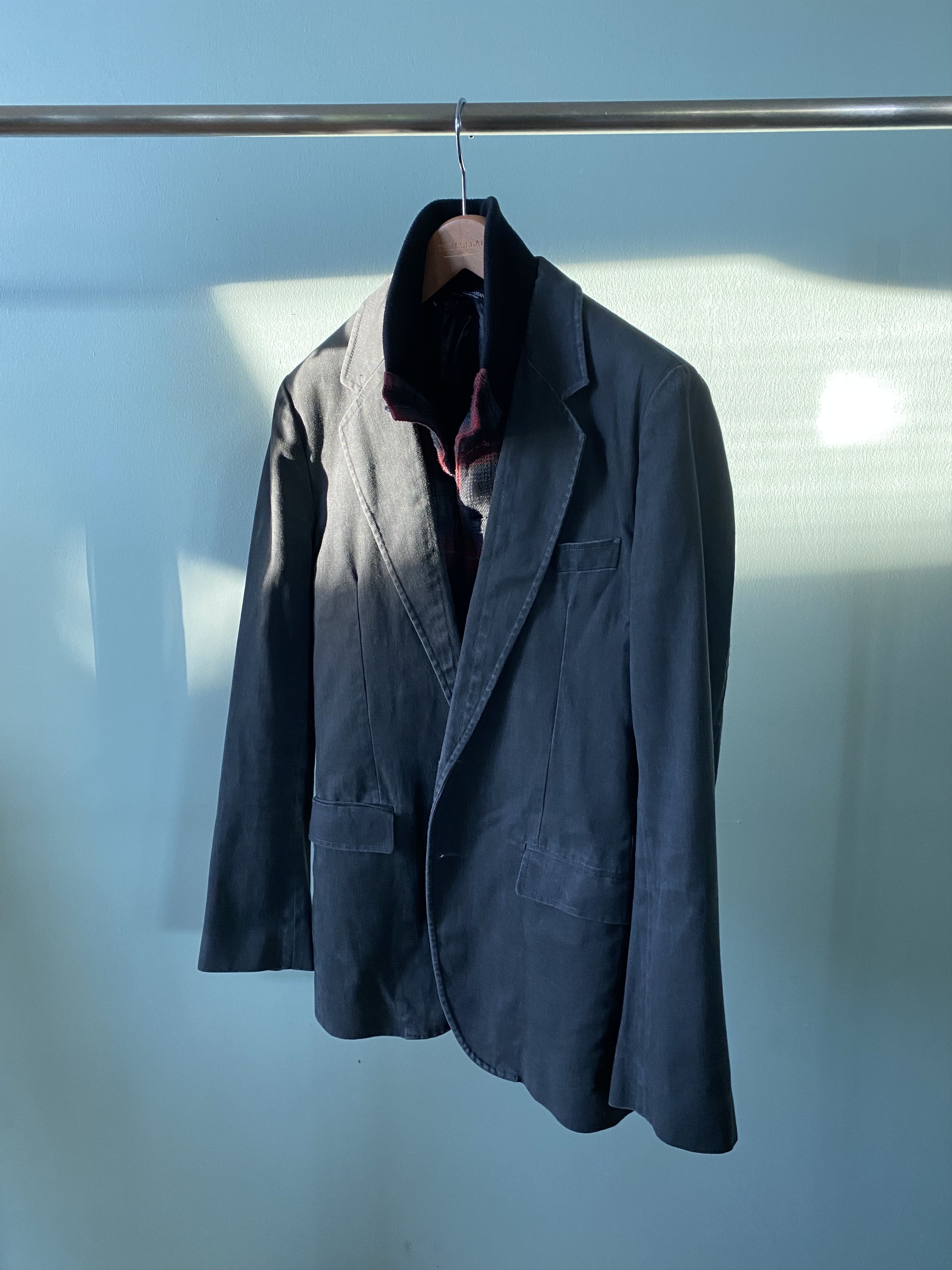Dolce & Gabbana Double Layer Wool/Cotton Jacket Size US S / EU 44-46 / 1 - 3 Thumbnail