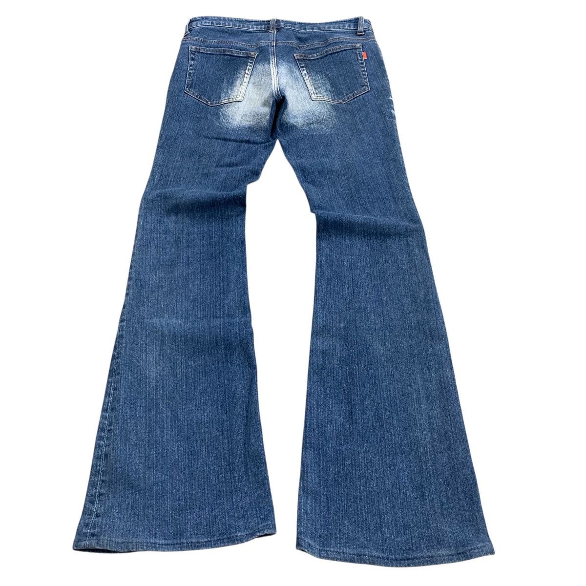 If Six Was Nine × Japanese Brand × Le Grande Bleu (L.G.B.) LGB Style💥Oo-La-La Sasson Bootcut Flared Nice Faded Jeans Size US 29 - 8 Thumbnail