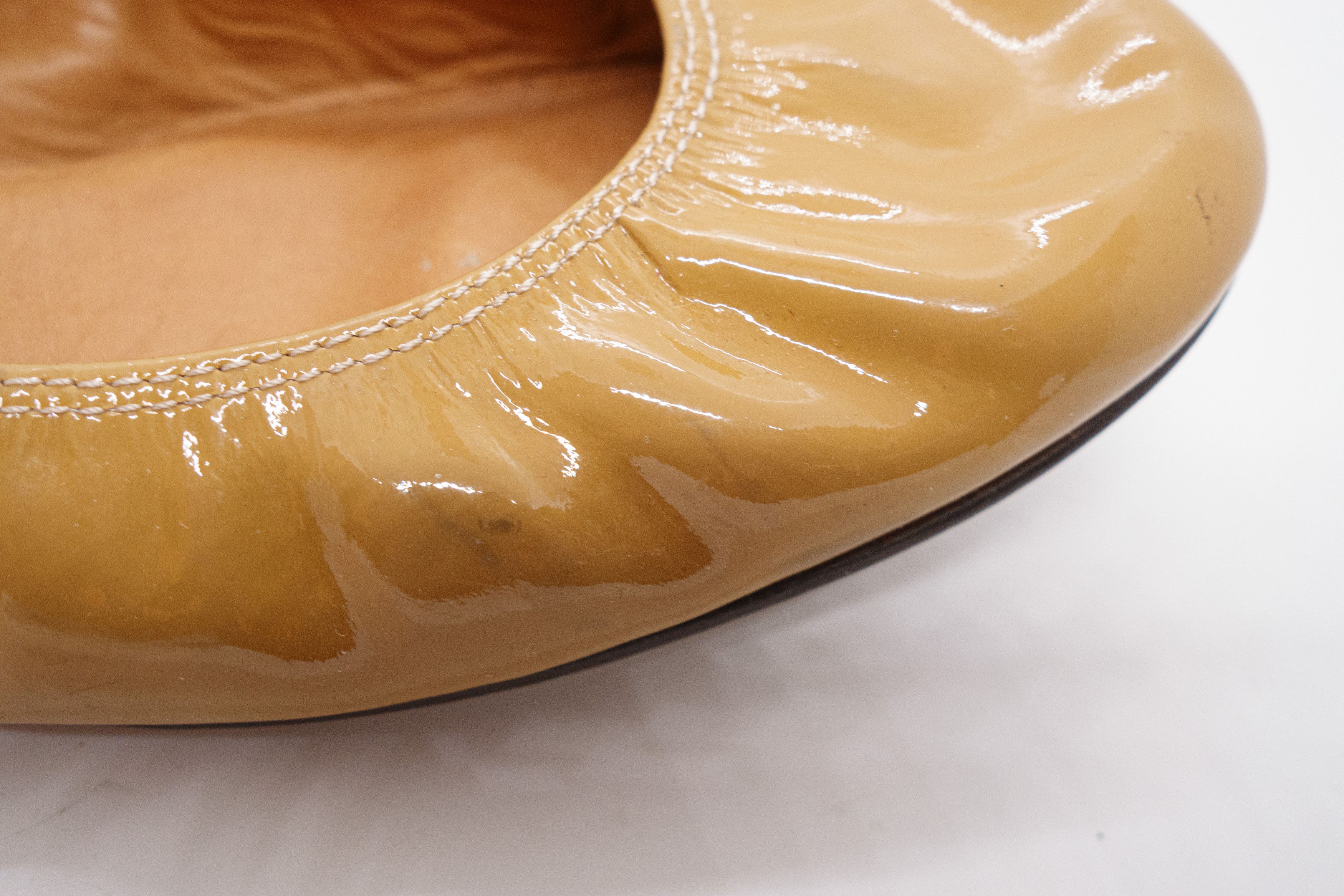 Lanvin 90S Patent Leather Boats Vintage Size US 8 / IT 38 - 7 Thumbnail