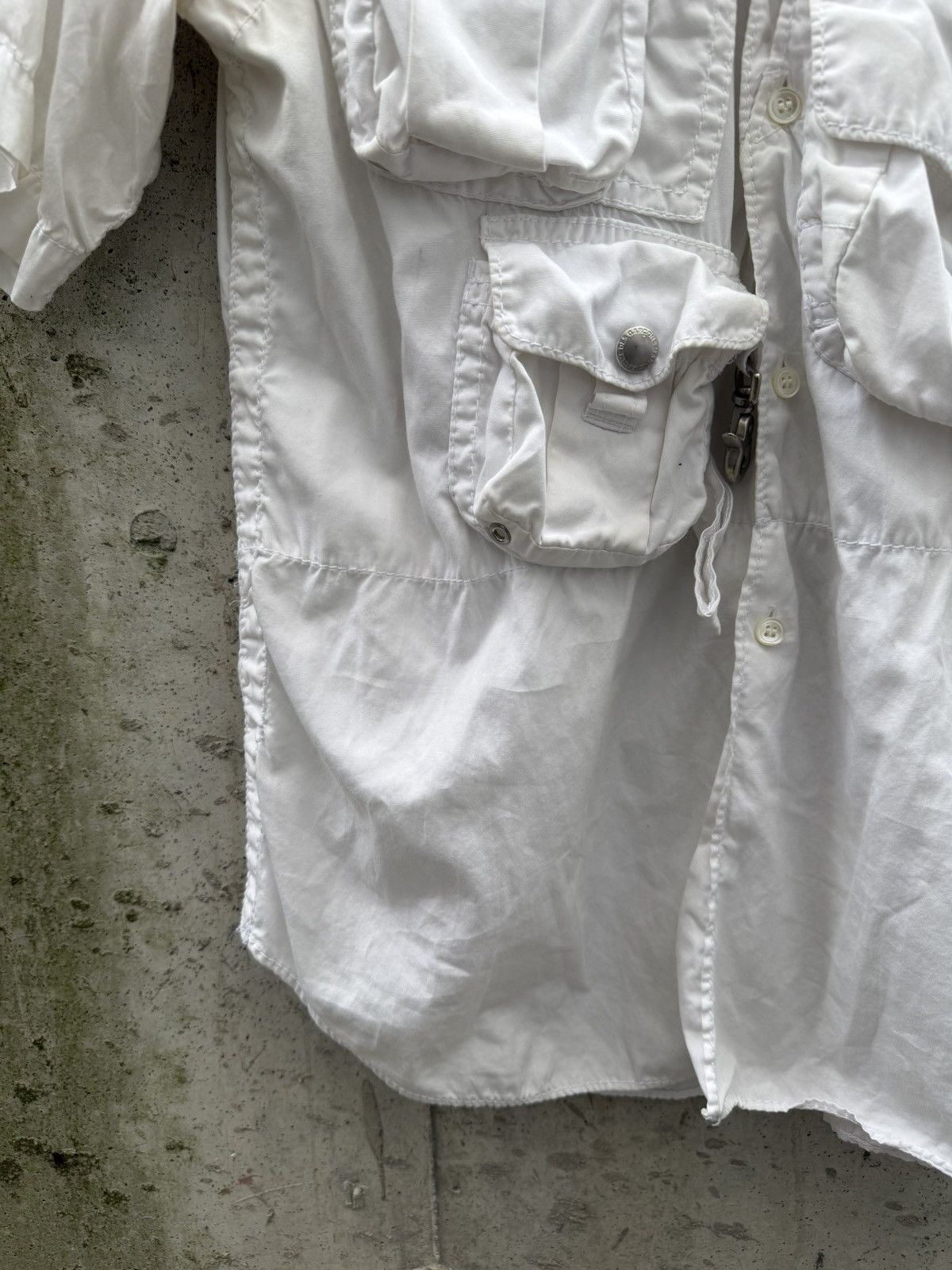 Junya Watanabe SS2005 Junya Watanabe Cotton Fisherman Cargo Shirt Size US L / EU 52-54 / 3 - 5 Thumbnail
