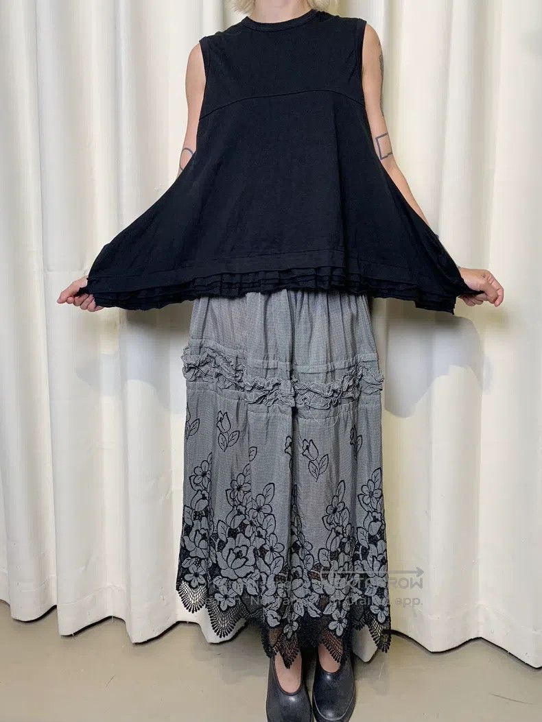 Comme des Garcons Comme Des Garcons Vintage Lace Umbrella Vest Size S / US 4 / IT 40 - 2 Thumbnail