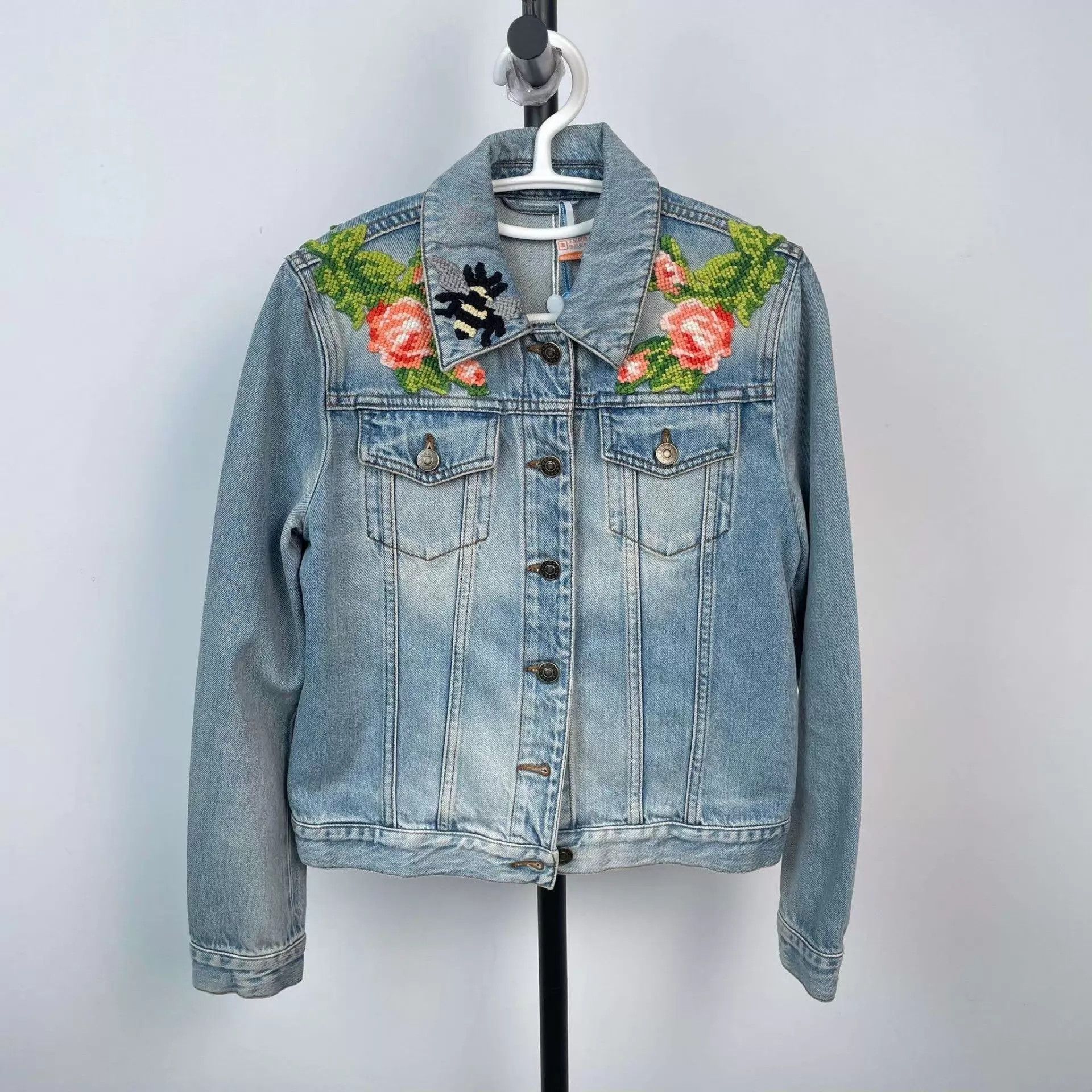 Gucci Gucci Denim Jacket 38 Blue Runway Size XS / US 0-2 / IT 36-38 - 1 Thumbnail