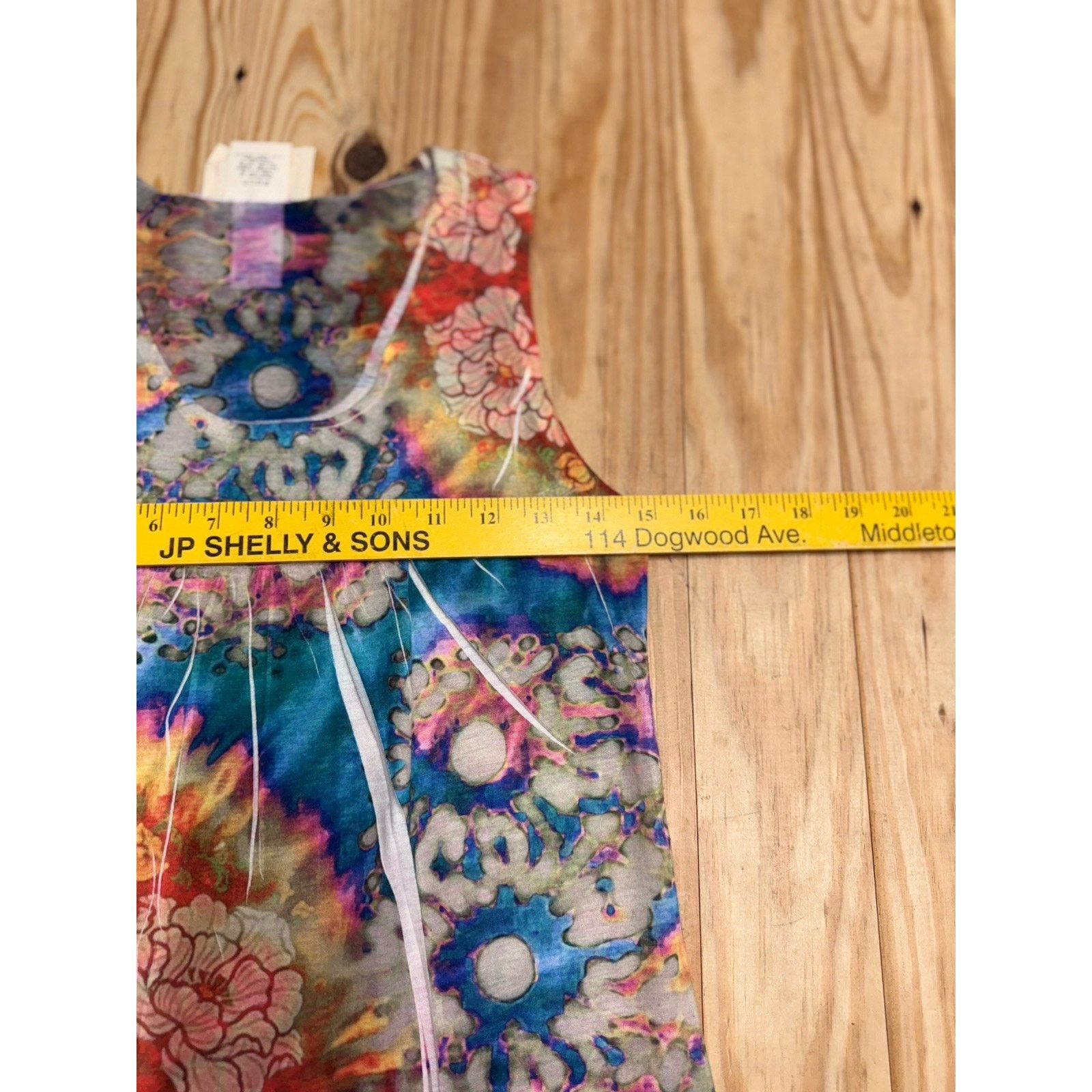 Chelsea Soccer Chelsea & Violet Top XS Floral Sleeveless Print Tank Size XS / US 0-2 / IT 36-38 - 4 Thumbnail