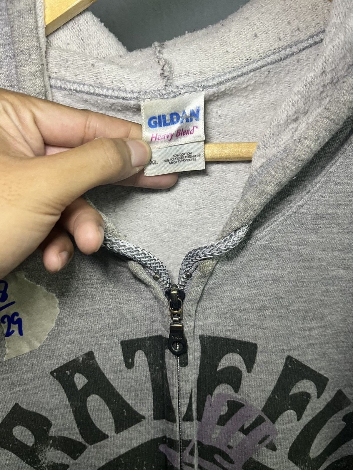Gildan Gildan X Grateful Dead Grey 2009's Hoodie Zip XL Size US L / EU 52-54 / 3 - 2 Thumbnail