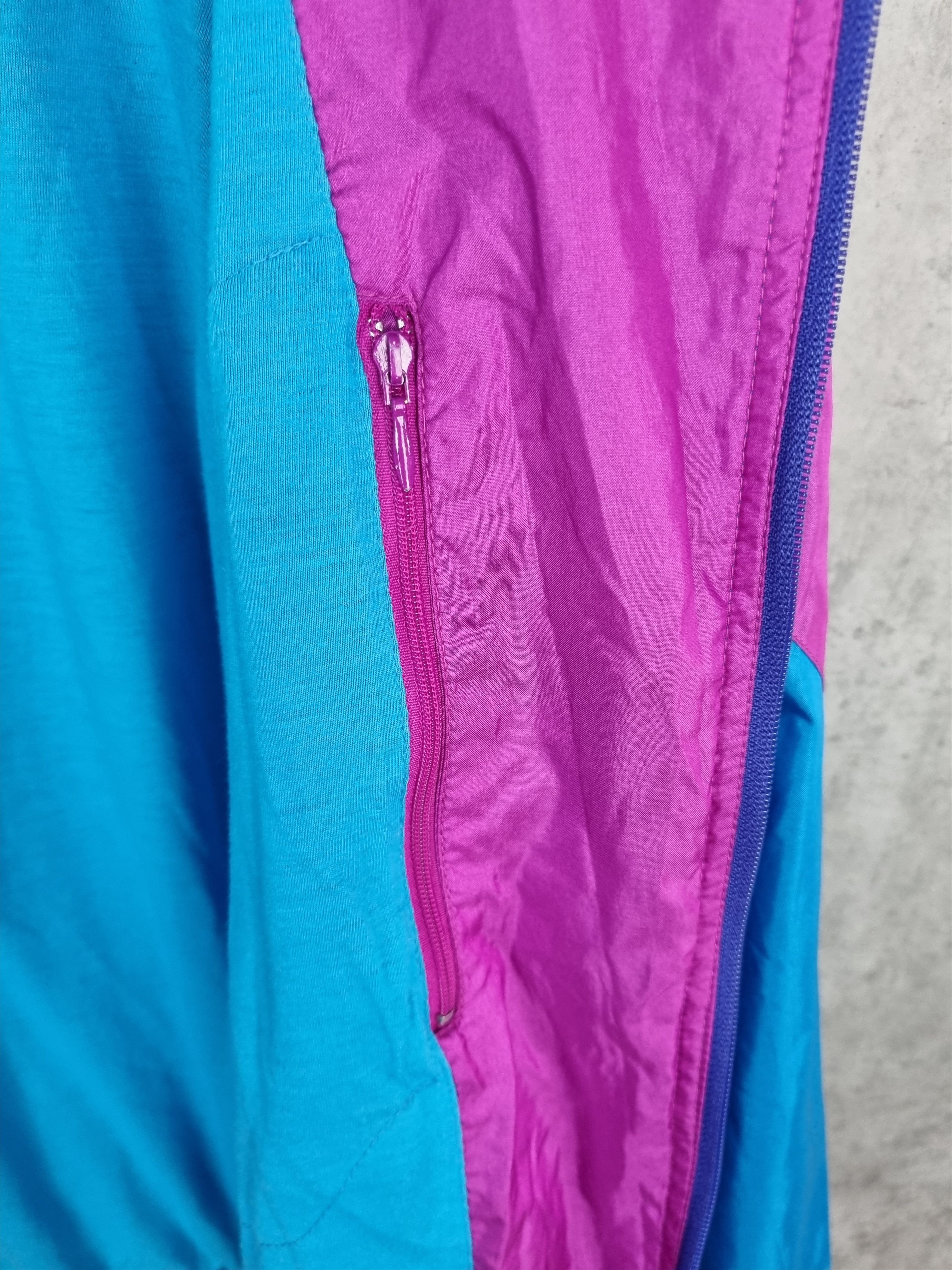 Nike × Vintage 90s Nike Vintage Nylon Attractive Track Top Size US L / EU 52-54 / 3 - 18 Thumbnail