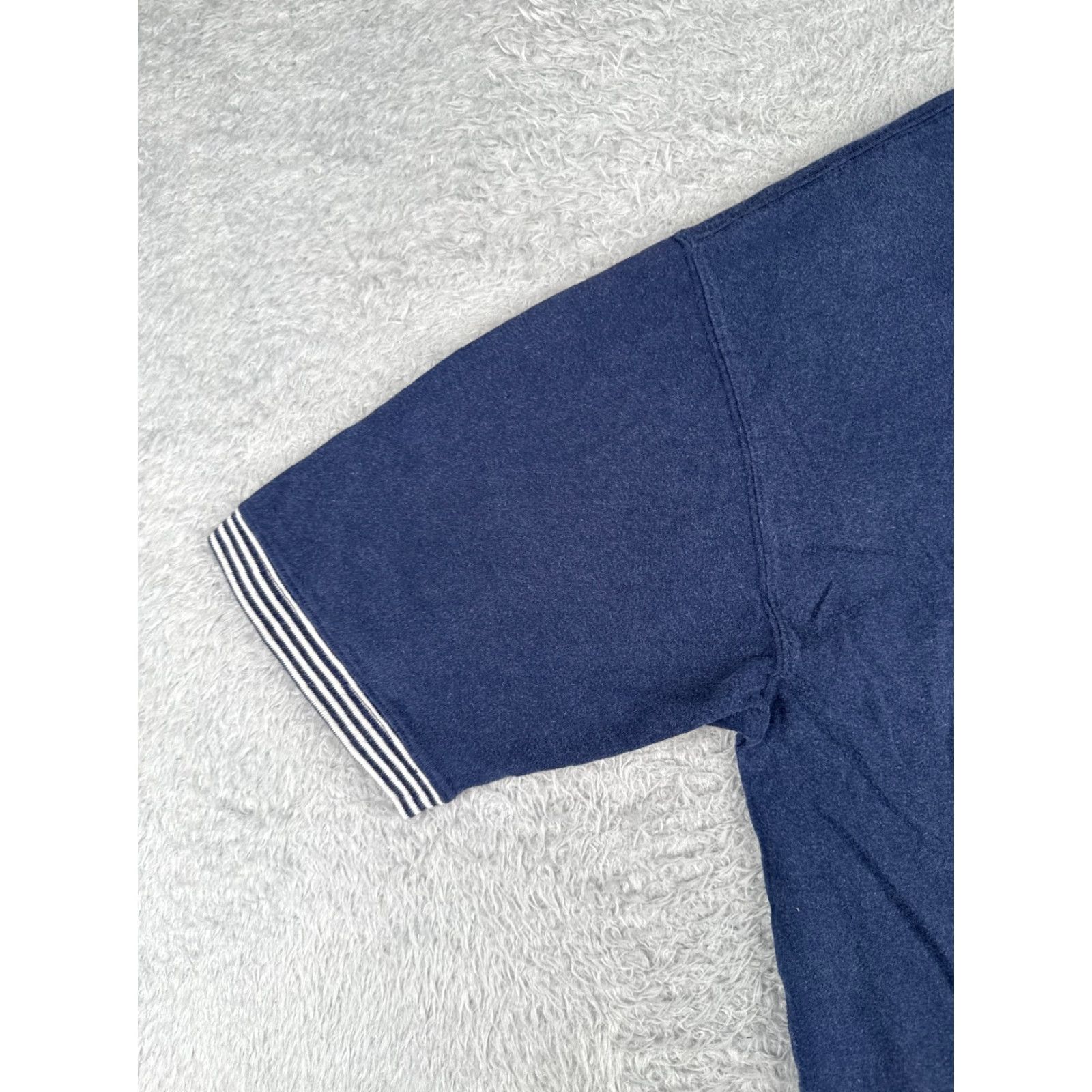 Tommy Hilfiger VINTAGE Tommy Hilfiger Shirt Adult Medium Blue Short Sleeve Crew Neck Cotton READ Size US M / EU 48-50 / 2 - 3 Thumbnail
