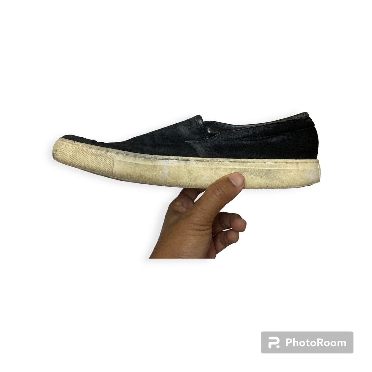 Attachment × Japanese Brand × Kazuyuki Kumagai Attachment Attachment Kazuyuki Kumagai Slip On Shoes Goat US7.5 41 Size US 8 / EU 41 - 3 Thumbnail