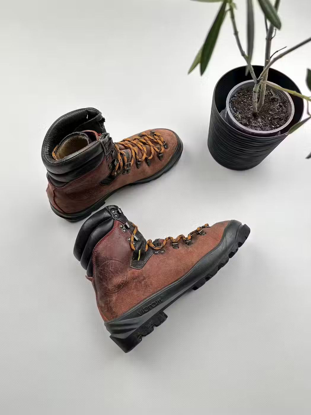 image of Outdoor Life x Outdoor Style Go Out Lasportiva Hiking Vintage Boots in Red, Men's (Size 8)