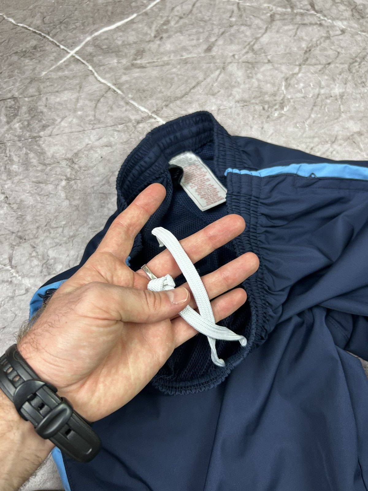 Nike × Vintage Nike Vintage Track Pants Nylon Gorpcore Drill Parachute Size US 32 / EU 48 - 8 Thumbnail