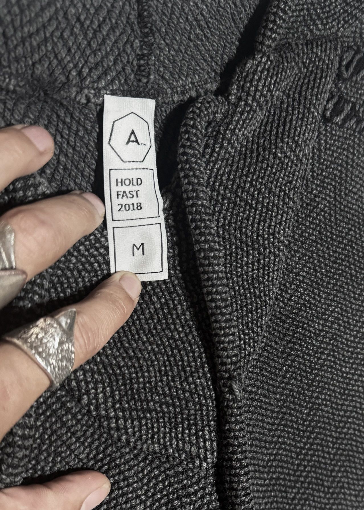 Alchemist Alchemist Hold Fast 2018 Grey Tweed Poncho Rose Size US M / EU 48-50 / 2 - 7 Thumbnail