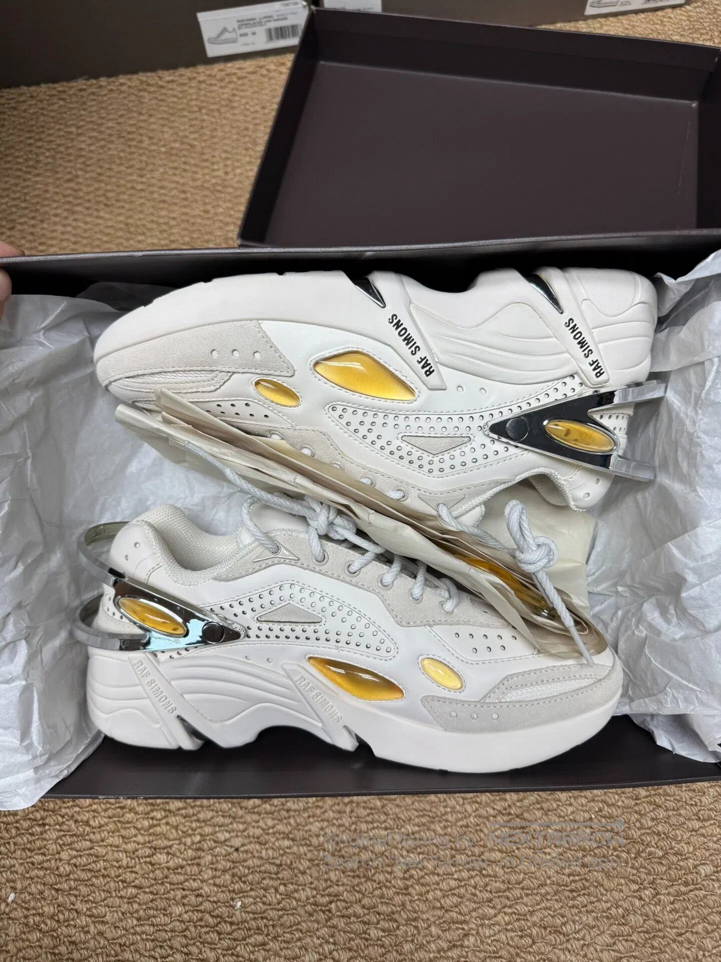 Raf Simons Multi-lace Sneakers | Grailed