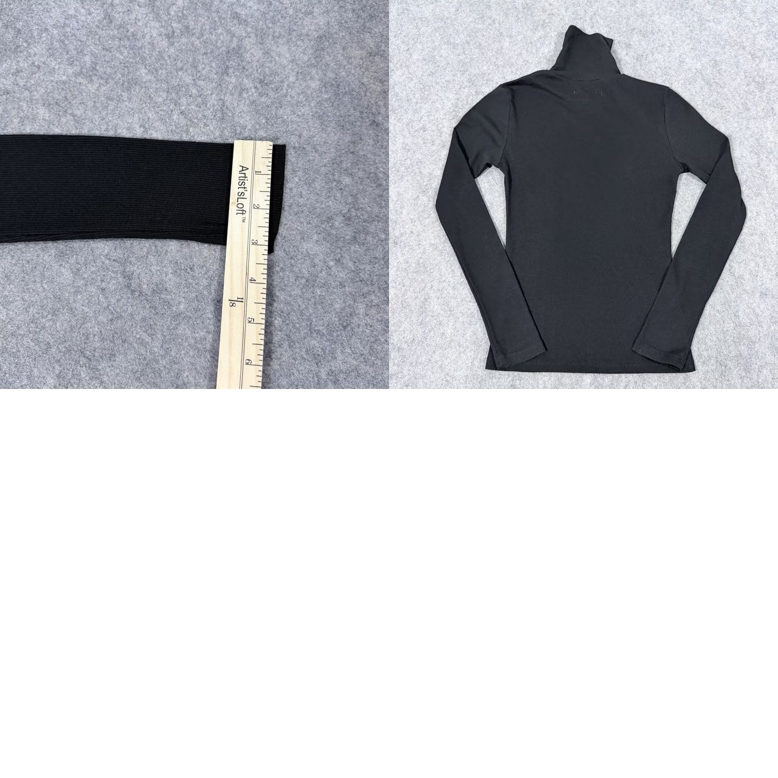 Vintage Active Basic Long Sleeve Pullover Turtleneck Sweater Women's Size Medium Black Size M / US 6-8 / IT 42-44 - 11 Thumbnail