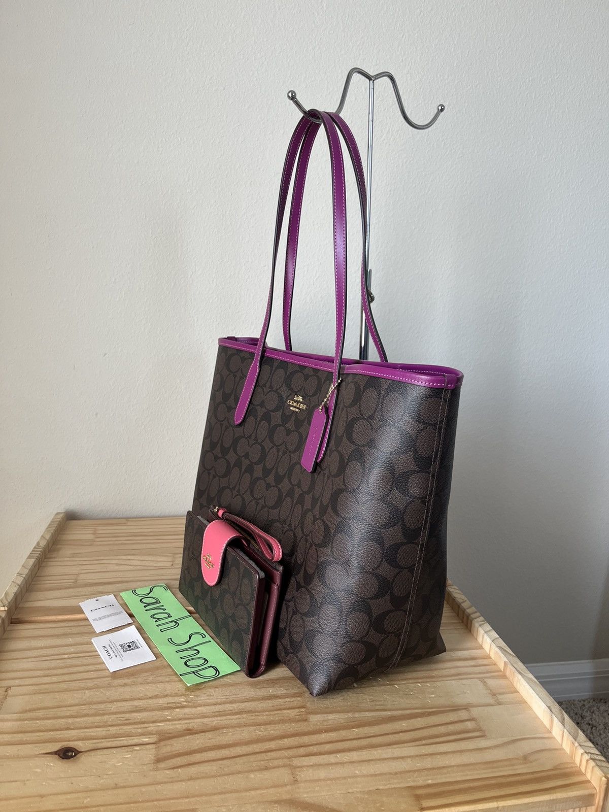 Coach Coach Signature City Tote Set Size ONE SIZE - 4 Thumbnail