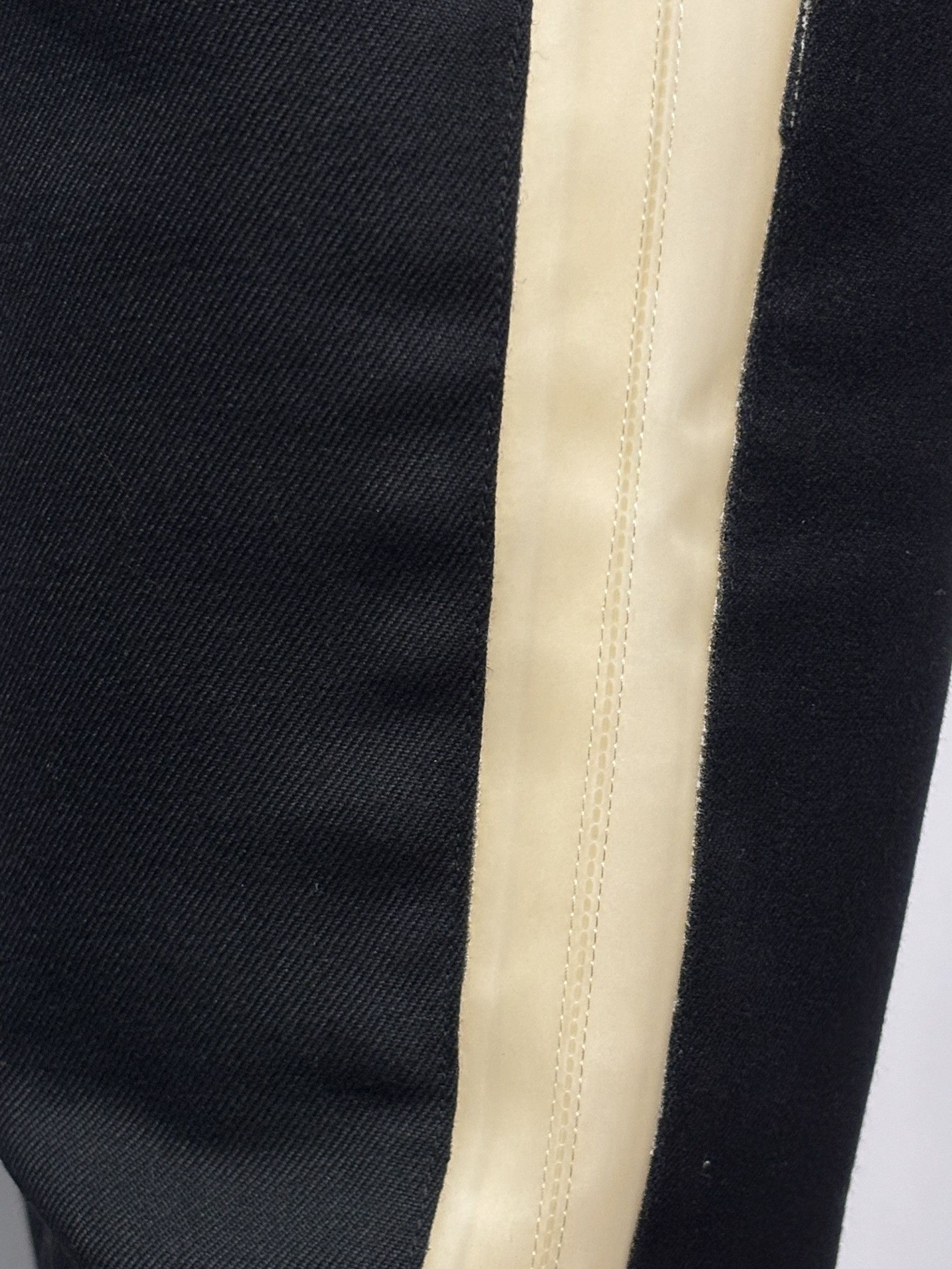 Balenciaga Balenciaga Black Trousers with Leather Waistband Size 27" / US 4 / IT 40 - 8 Thumbnail